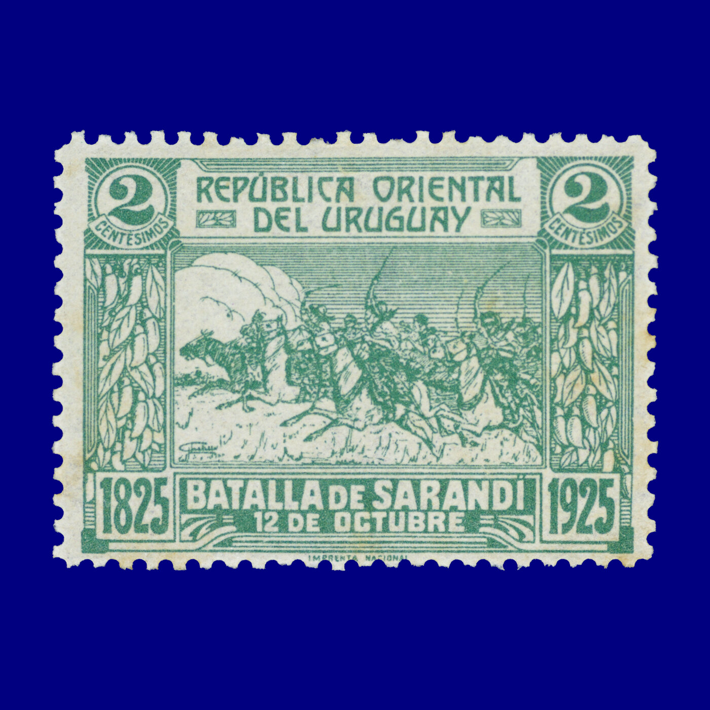 Batalla de Sarandí Sarandí Battle ¢2 1925