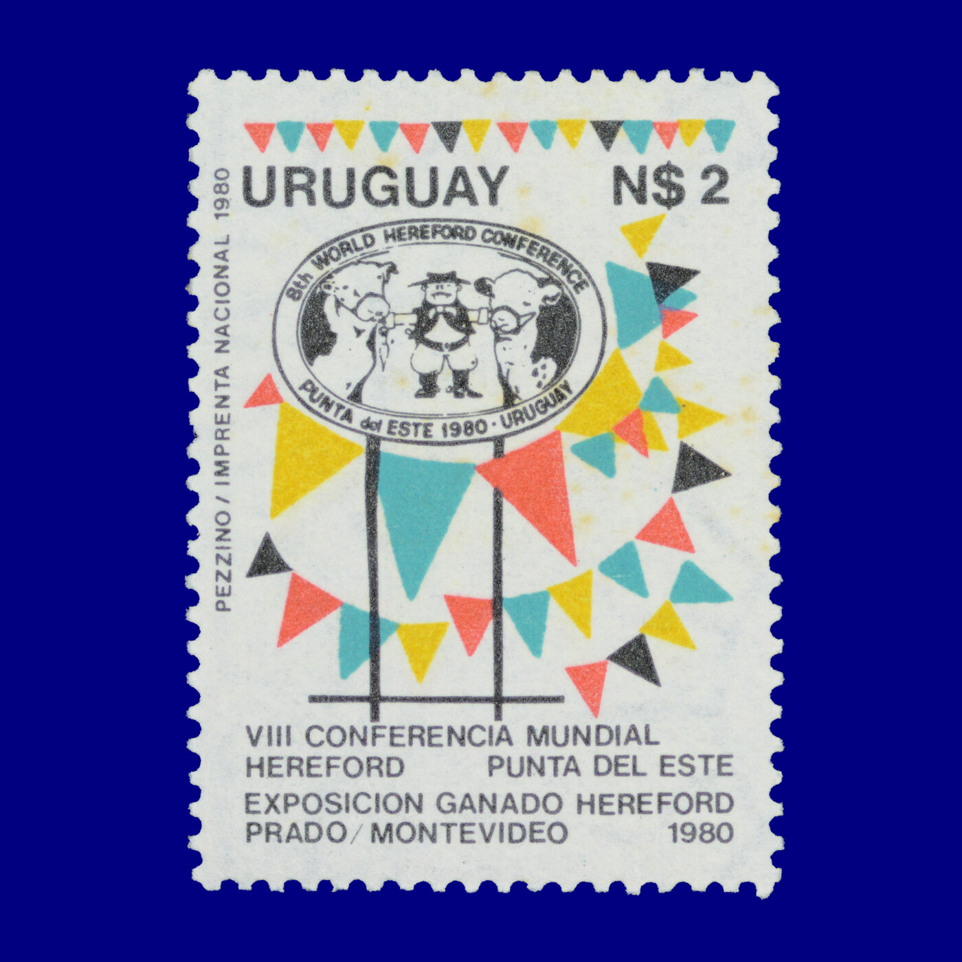 VIII Conferencia Mundial de Hereford VIII Hereford World Conference N$2 Antonio Pezzino 1980