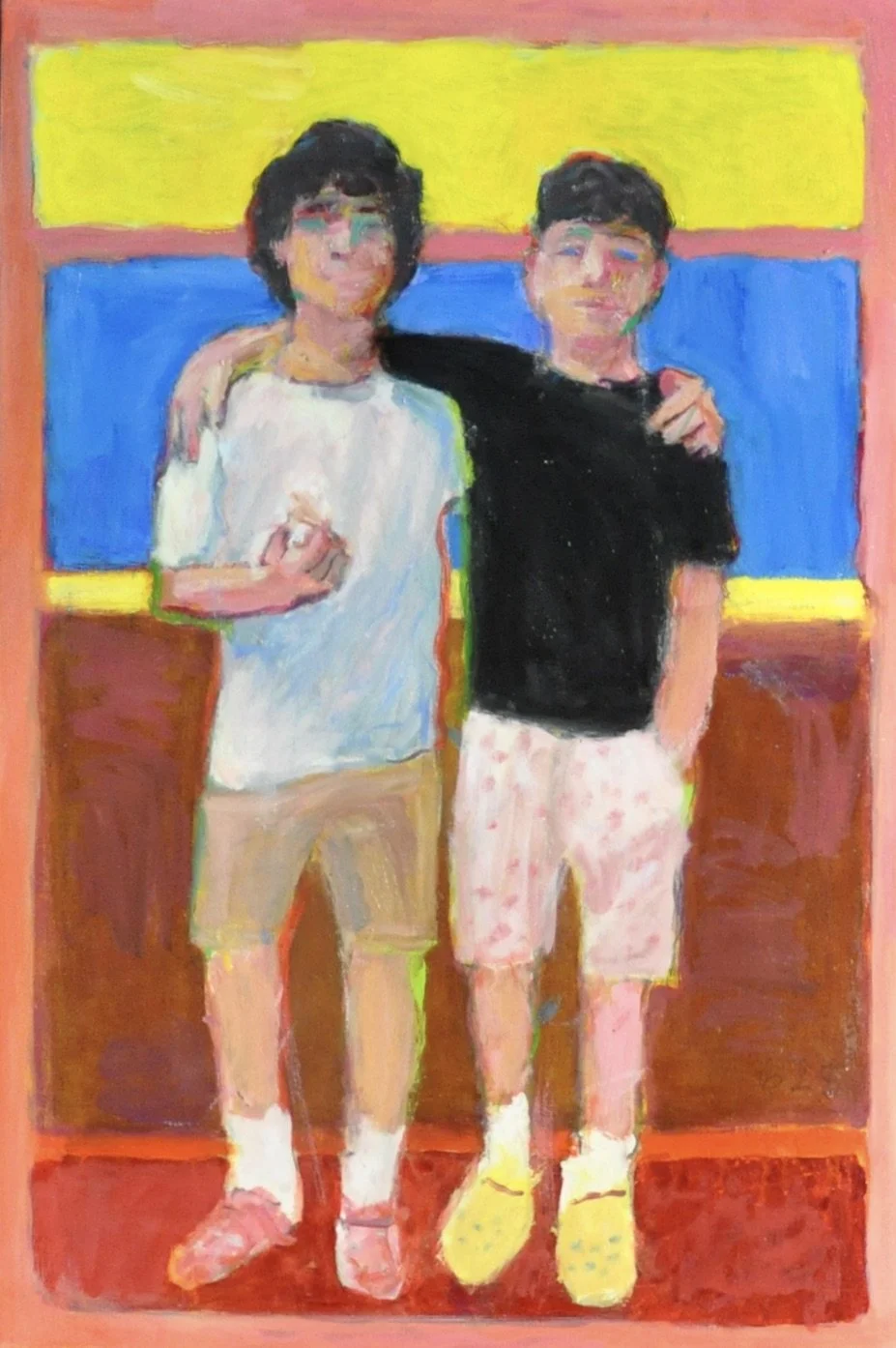 Brothers oil:canvas 24x36 2025 $3500.JPG