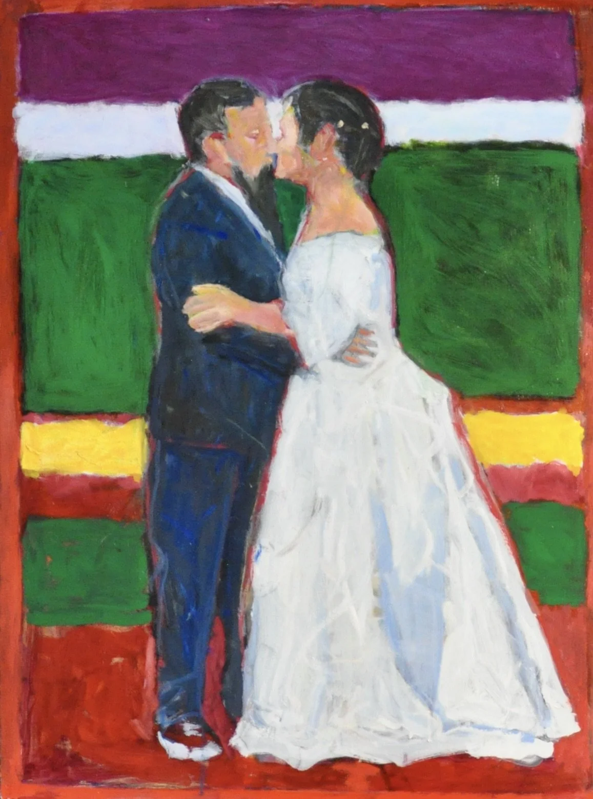 The wedding oil:canvas 30x40 2025 $5000.JPG