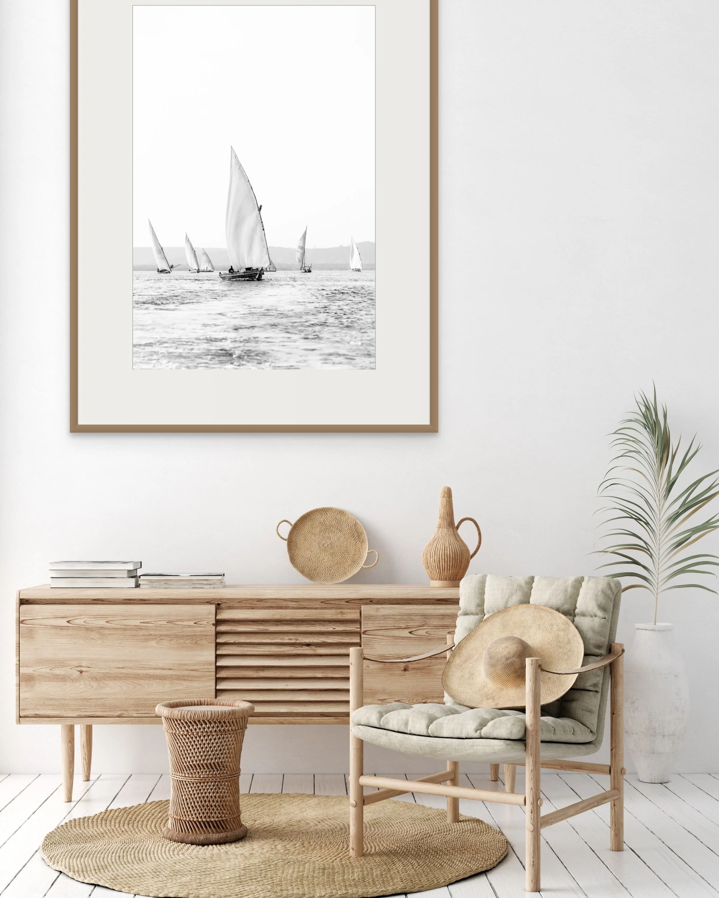 Mwezi “Moon” in Swahili - Dhow
