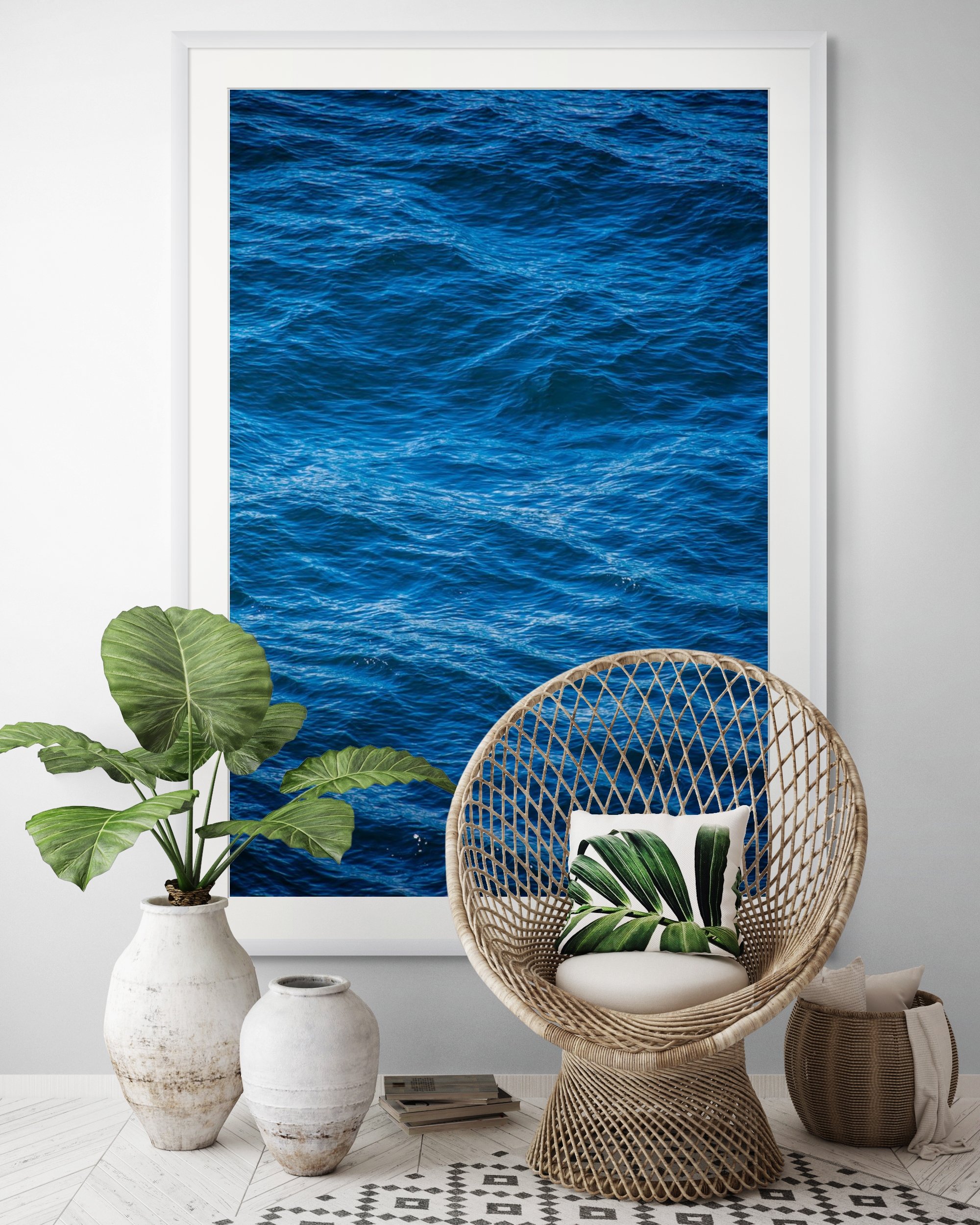 Deep Blue photograph by Louisa Seton