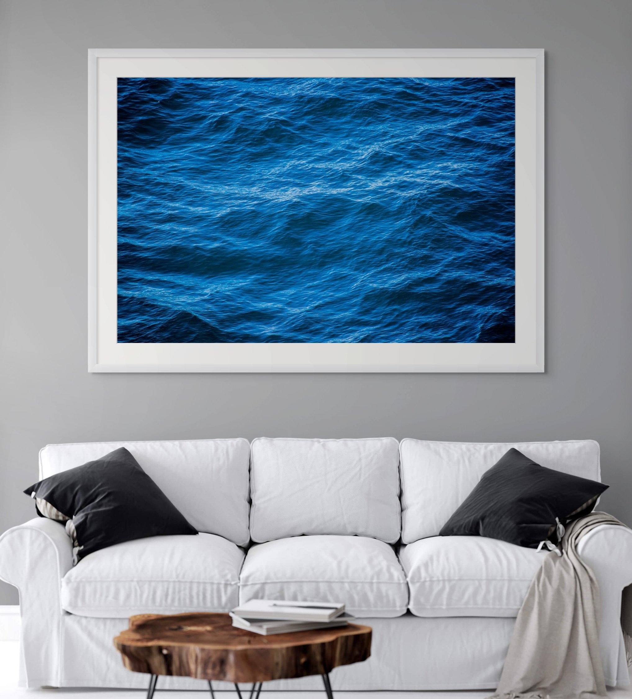 Liquid Blue photograph by Louisa Seton