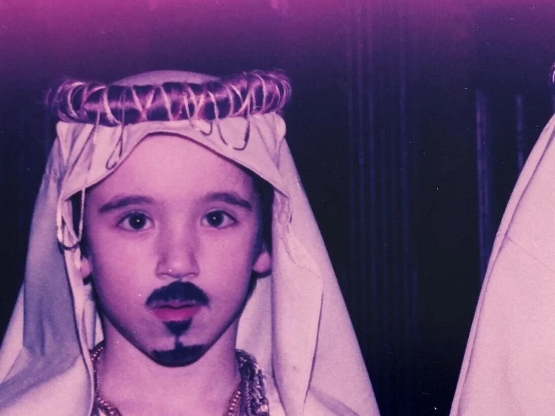 1988 - before the 'Fasching' at the German Kindergarten