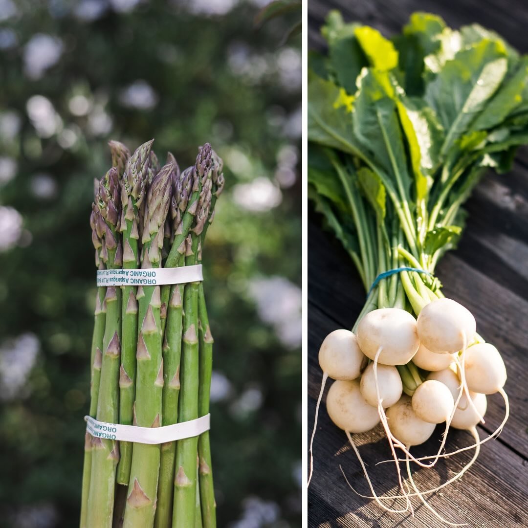 Remember to place your FEED Bin &amp; Wholesale orders for Tues/Weds deliveries! Our FEED Bin boxes are full of spring flavors right now. We are adding asparagus to just about every box to soak up their short and sweet season. We also have crunchy an