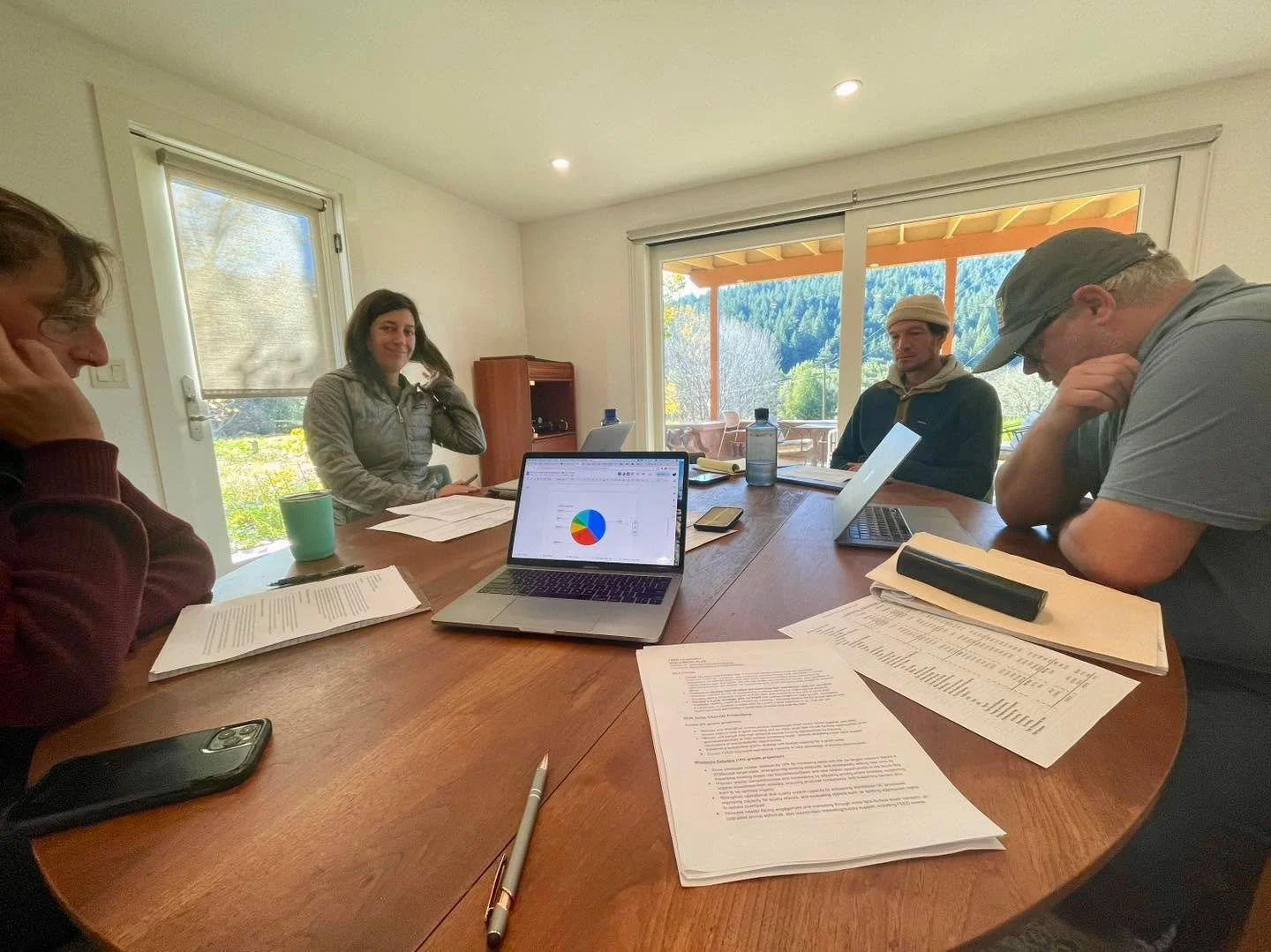Our Board Members recently had their annual retreat where they reflected on the past year and envisioned the goals for the year ahead. Thanks to producer-member @filigreenfarm for being amazing hosts and for the beautiful setting for the retreat. As 