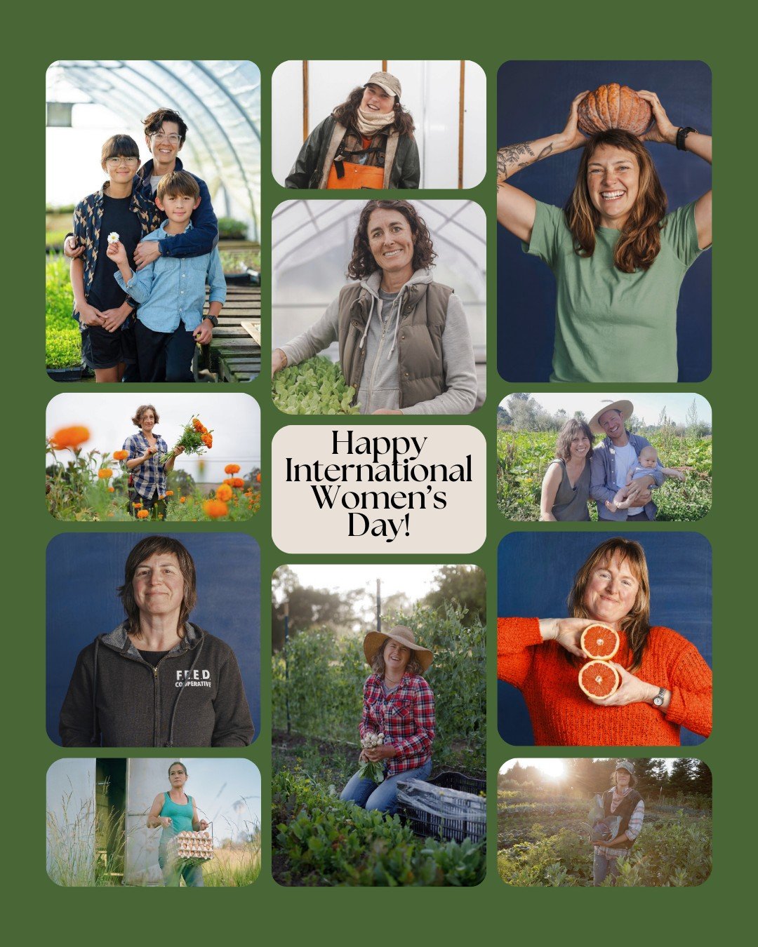 Happy International Women&rsquo;s Day! We have so many incredible women farmers and workers who are owners in our cooperative and many more who run and or work within the network of farms we source from or are a part of our staff here at FEED. Each o