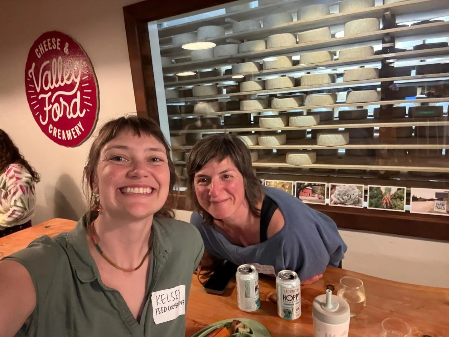 Kelsey &amp; Lauren from our team representing FEED at the Annual Farm Trails Member Meeting! It&rsquo;s always great to connect with the local farming community and to hear about the work @sonomacountyfarmtrails is doing to support it. Thanks for ho