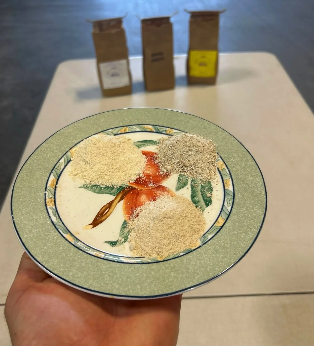 🎉 We are so excited to announce that we're now selling Farmer Mai's heirloom flours and rolled oats!

🌾 Farmer Mai is a James Beard Award-winning farmer and activist, recognized for their leading-edge work to create a robust and regional grain econ