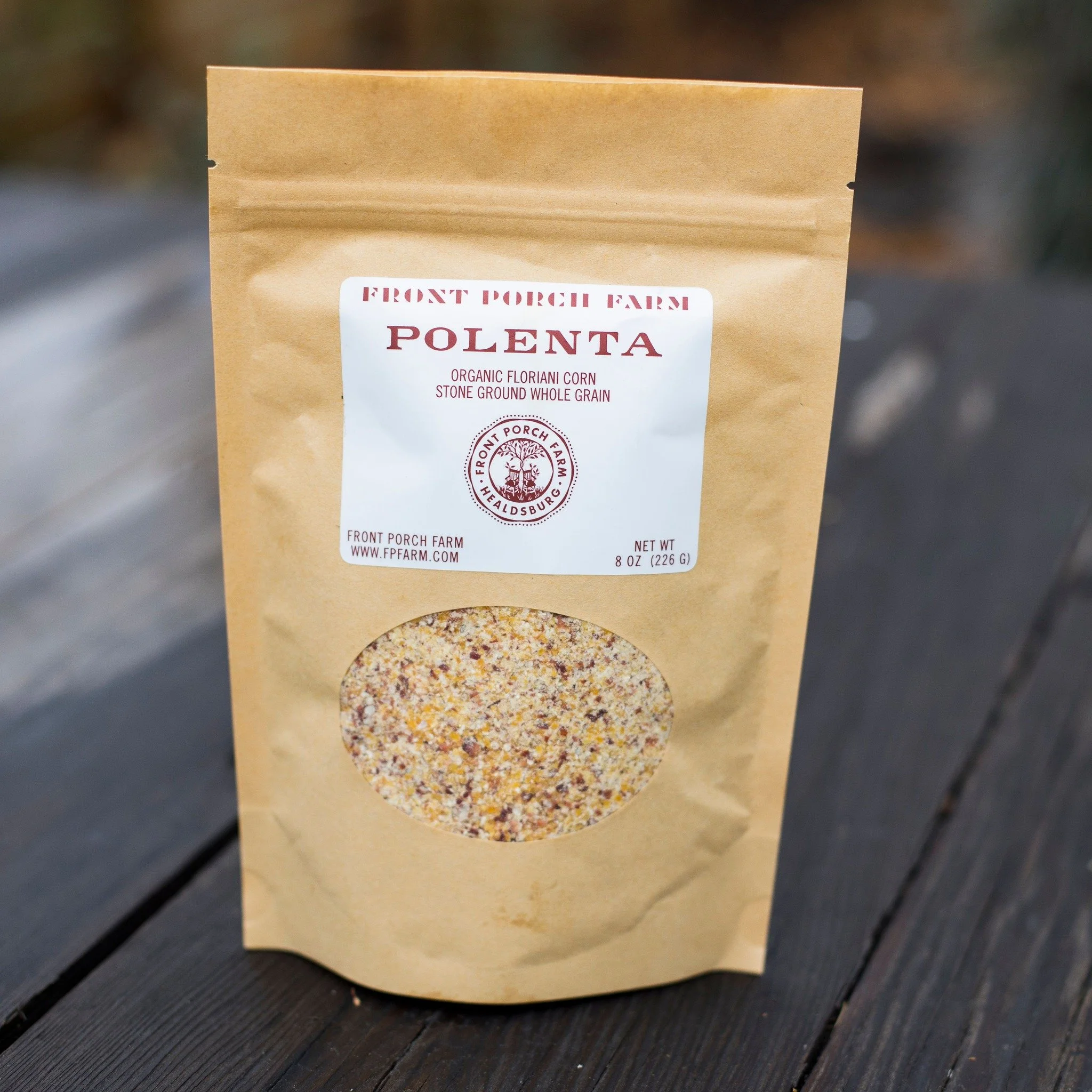 This gorgeous polenta from @frontporchfarmer was a featured item in our FEED Bins recently! If you enjoyed it as much as us, here's your friendly reminder that it's available as an add-on item in our online market. Polenta is a wonderful grain for sp