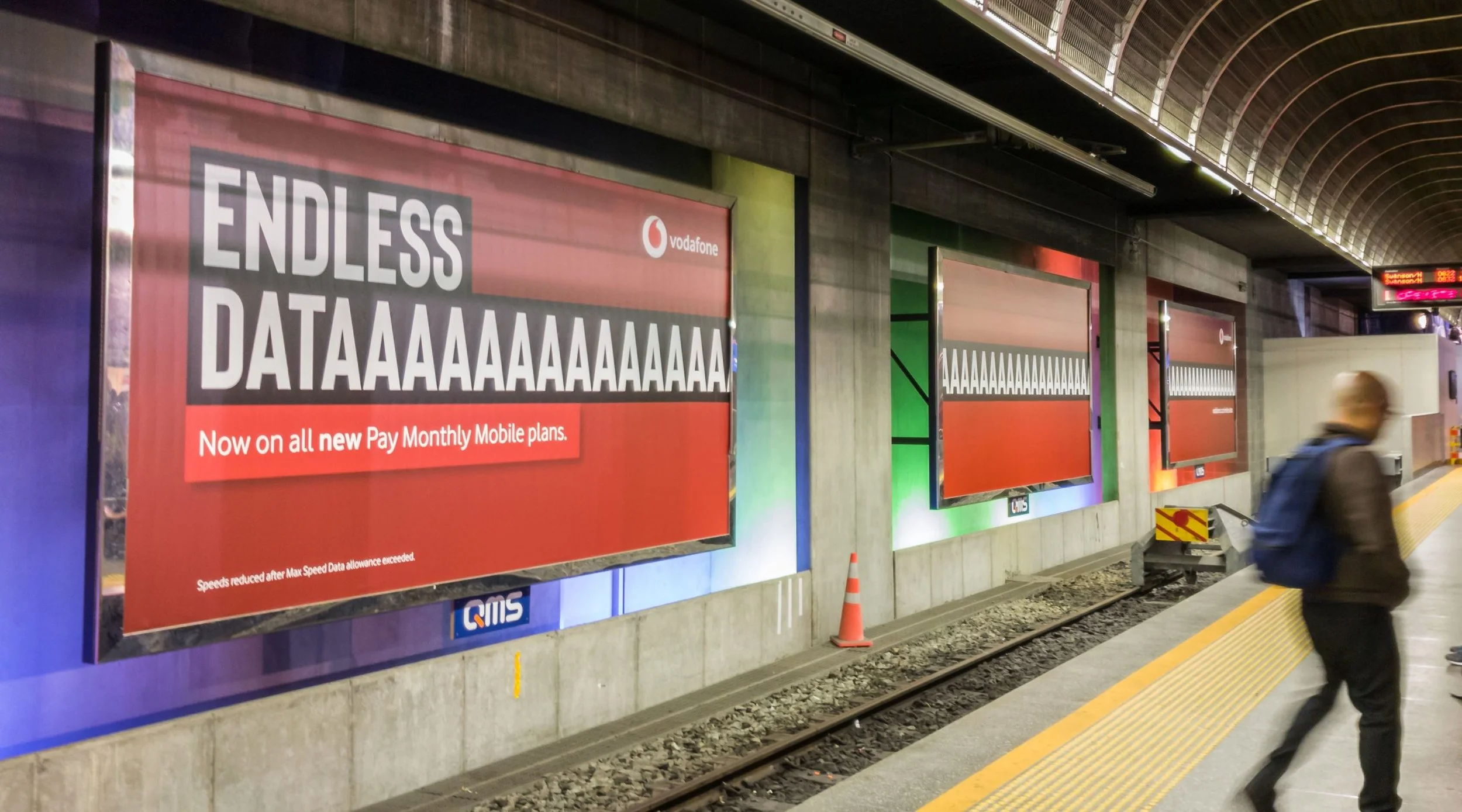 Britomart Train Station Billboards
