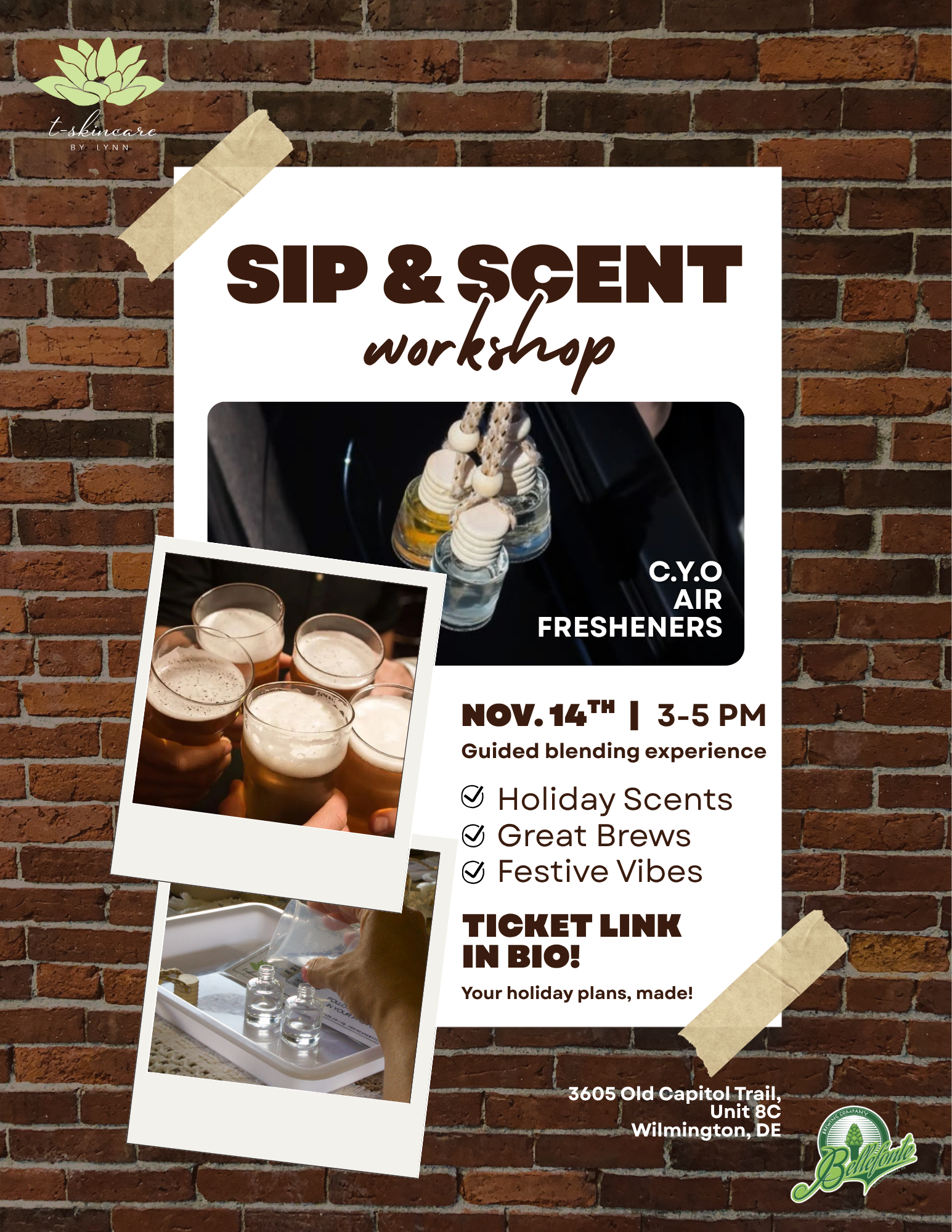 Brown Rustic Coffee Shop Grand Opening Flyer.png