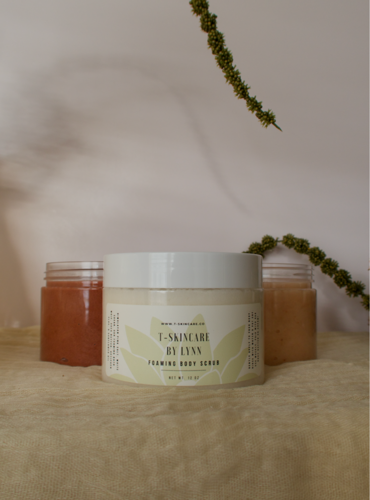 Private Label Foaming Body Scrubs