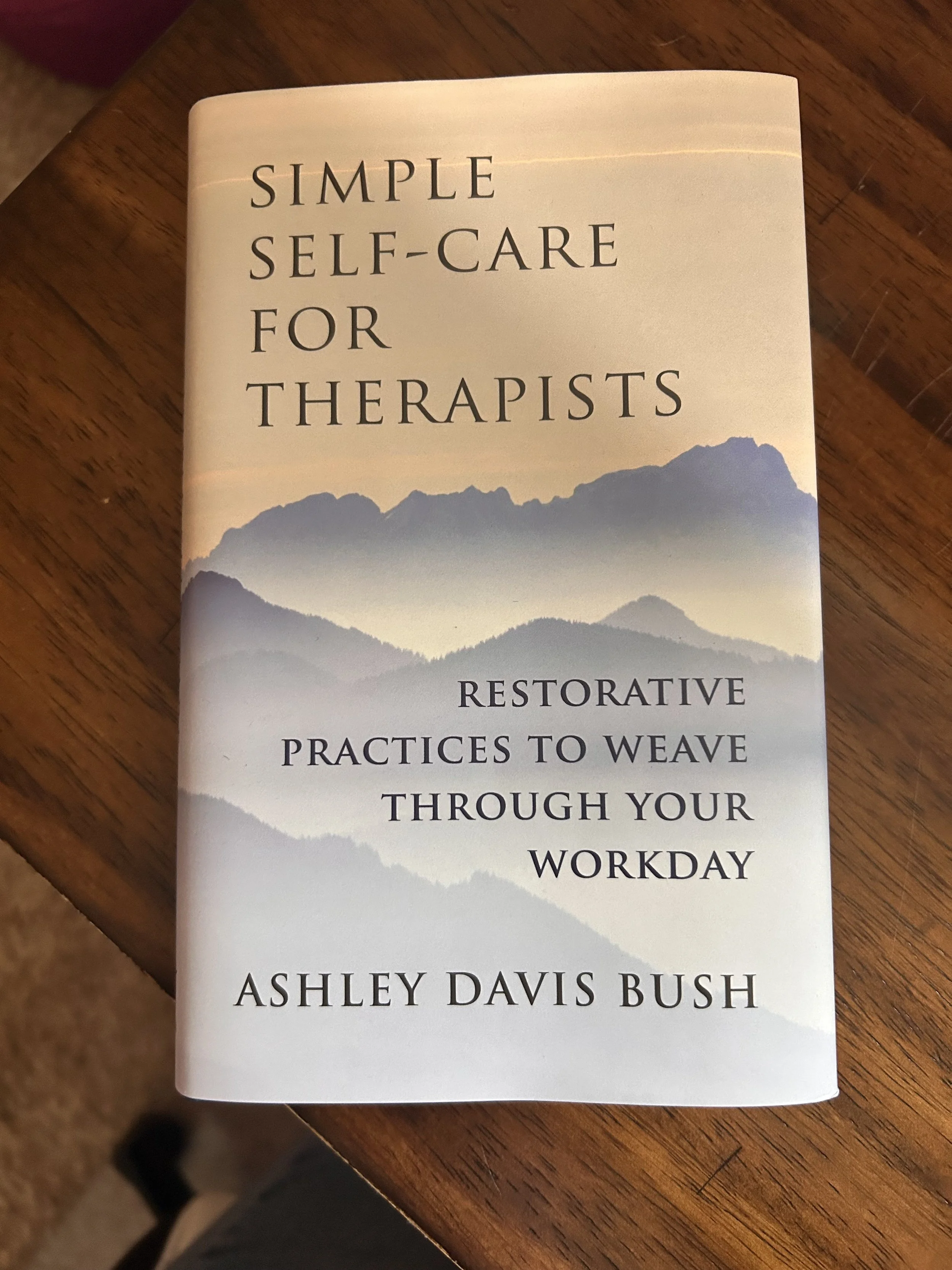 Self Care for Therapist Book