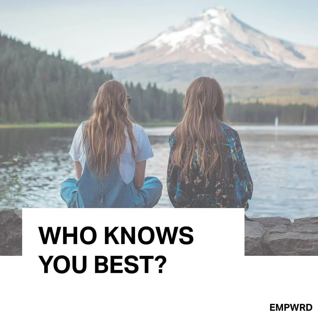 For most of us, giving advice comes easily. 
But, when it comes to offering advice, the last person we think to help is ourselves.
If you’re faced with a decision and don’t know what to do, here’s a helpful tip:
Ask yourself, &ld