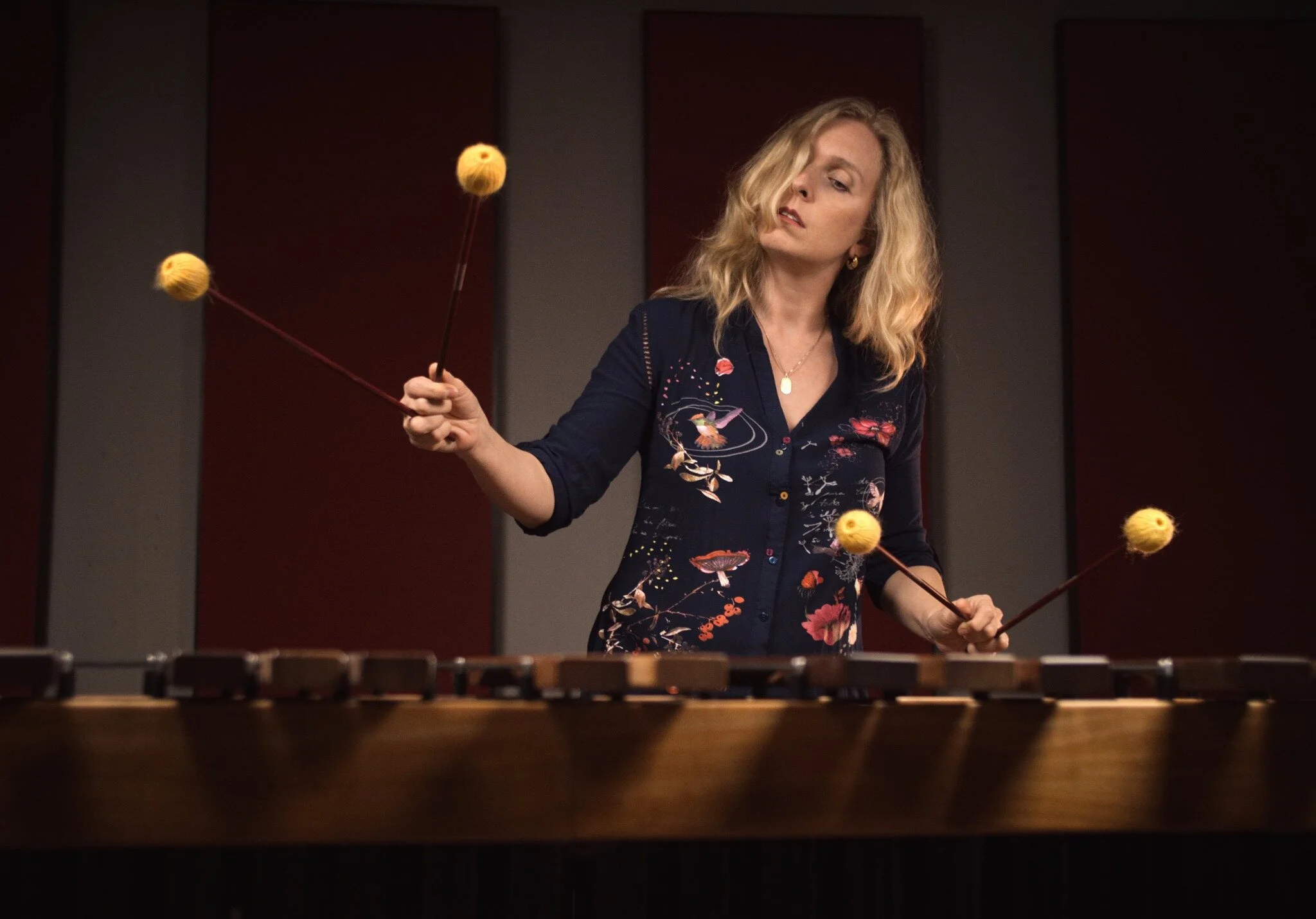 Schlagzeug am Mittag - Inez Ellmann, Marimba