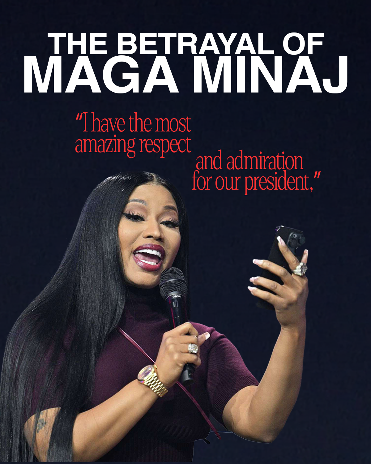 The Betrayal of MAGA Minaj