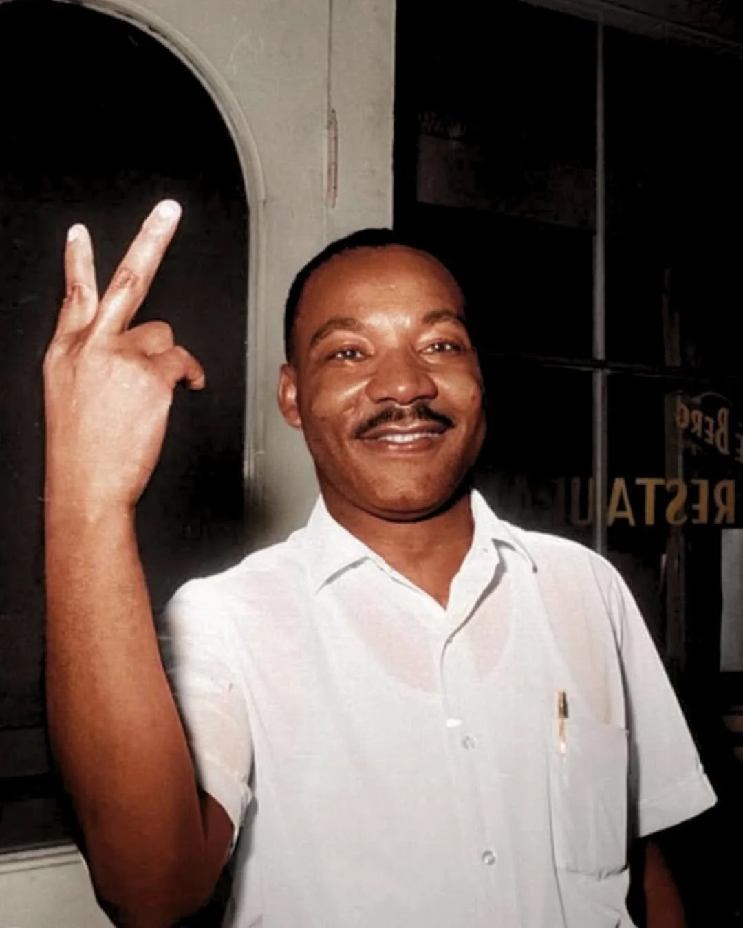 Dr. Martin Luther King Jr. was a Baptist minister and a towering leader of the American Civil Rights Movement. He rose to national prominence in 1955 by leading the Montgomery Bus Boycott, which successfully ended segregation on public transit.

His 