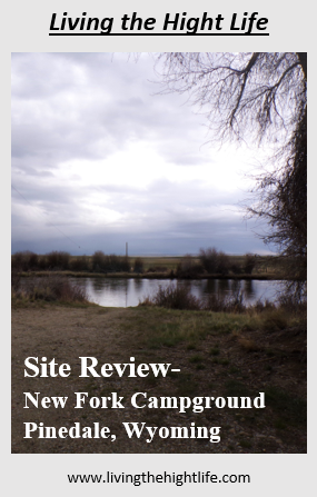 New Fork Campground in Wyoming