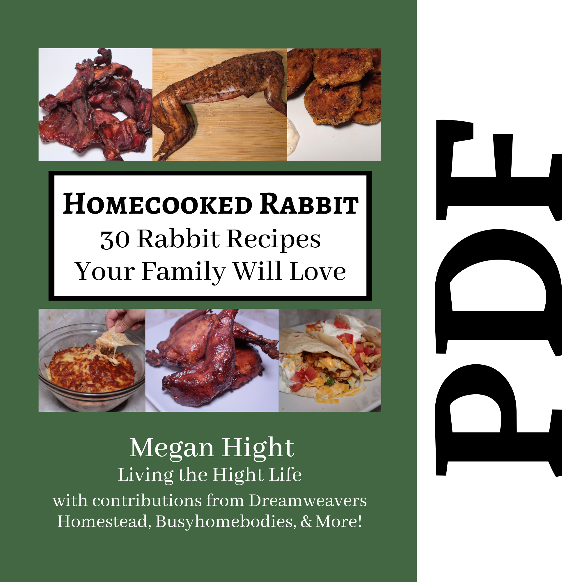 Homecooked Rabbit: 30 Rabbit Recipes Your Family Will Love PDF VERSION ...