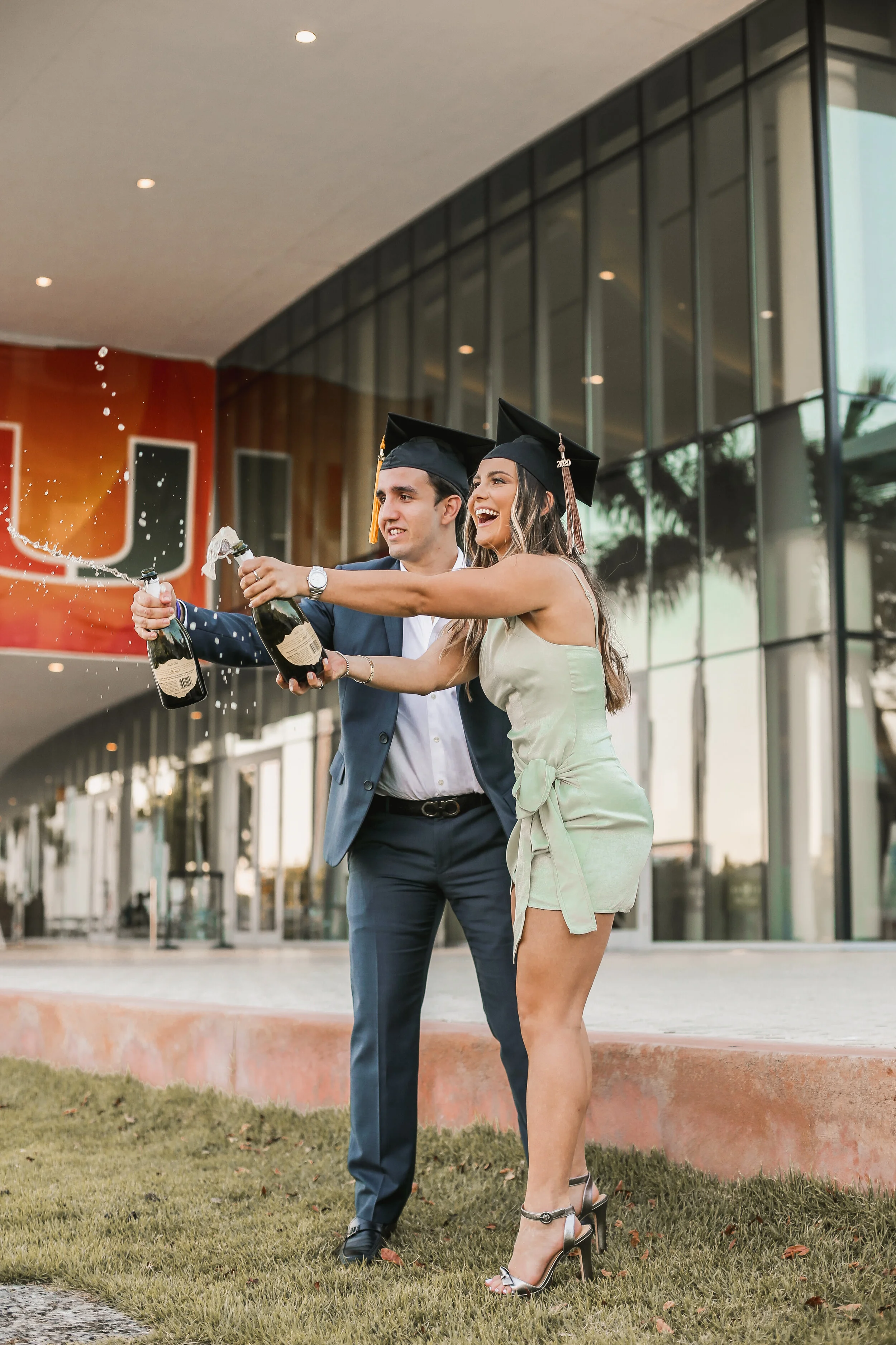 Alexa and Riguero UM Class of 2020