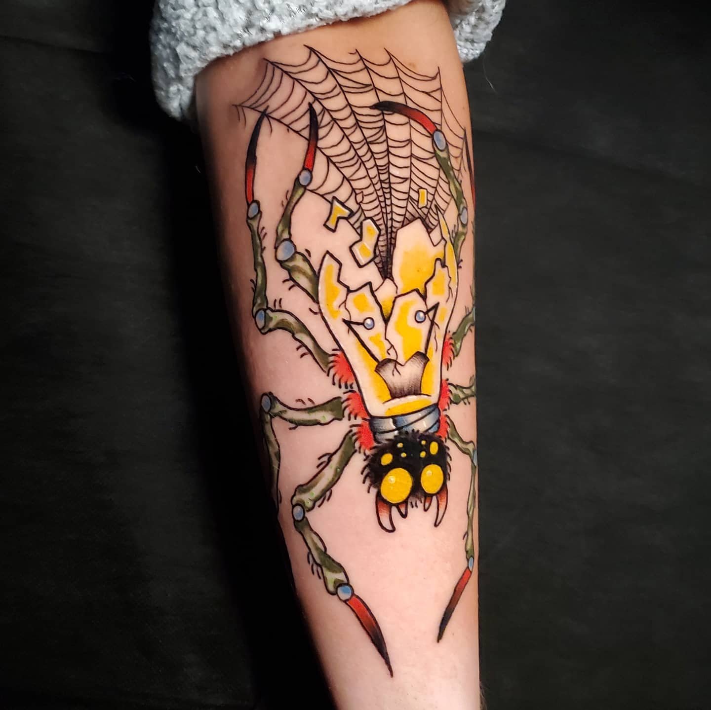 ✍🏼part of a tarantula sleeve🎉 #tarantula #bugtattoo #tattoo  #michigantattooartist #blackworktattoo #naturetattoo #animalartist |  Instagram