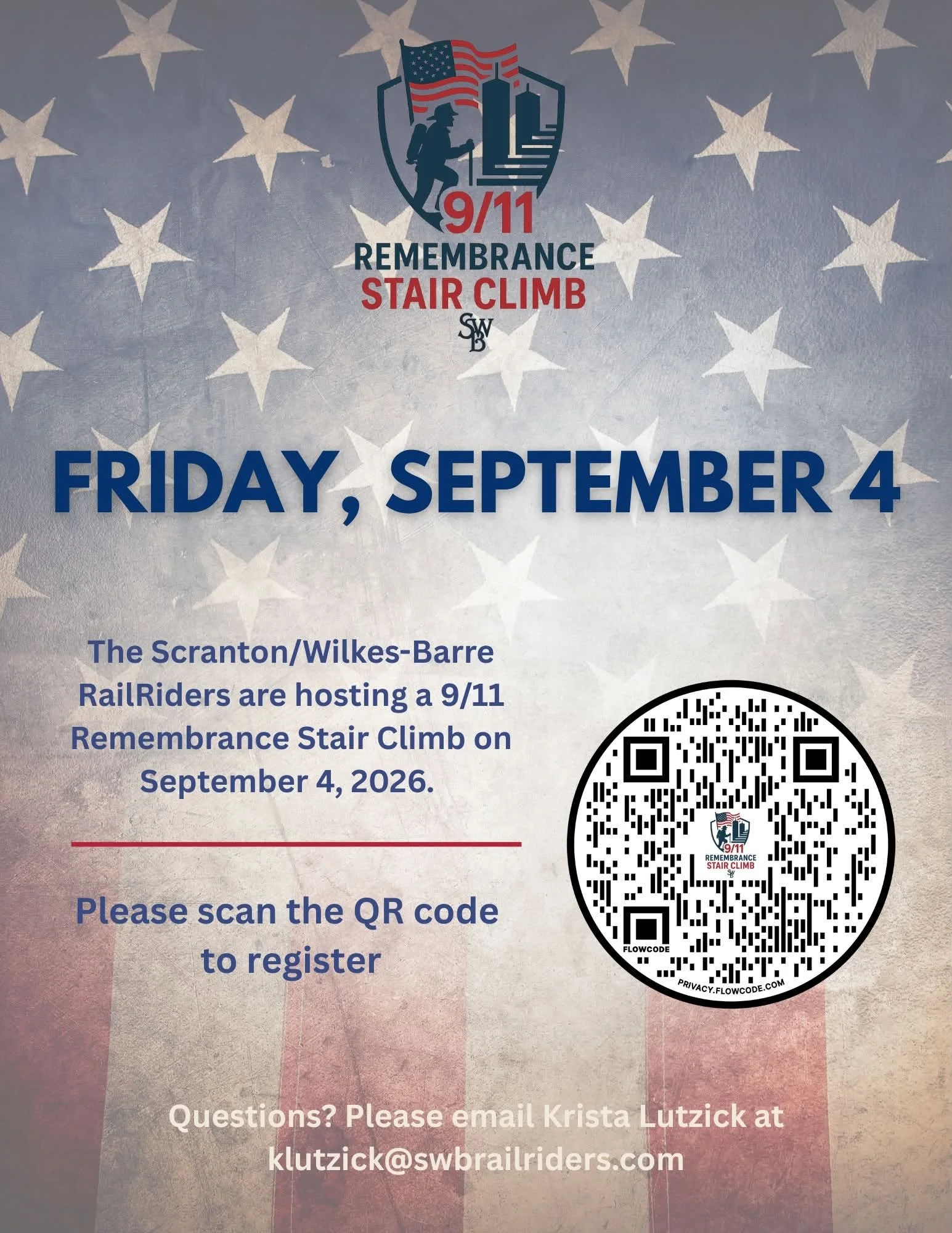 SWB Railriders 2nd Annual 9/11 Remembrance Stair Climb