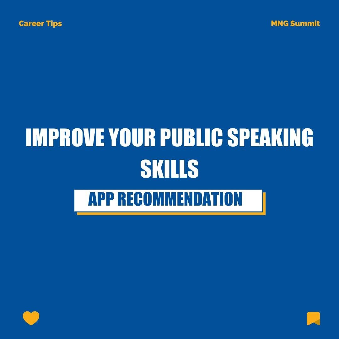 Speaking in front of others is inevitable, we all have to present, deliver a speech, or just network with new people at least a couple of times in our lives. Therefore, we recommend the following app to help you practice your public speaking.
-
#care