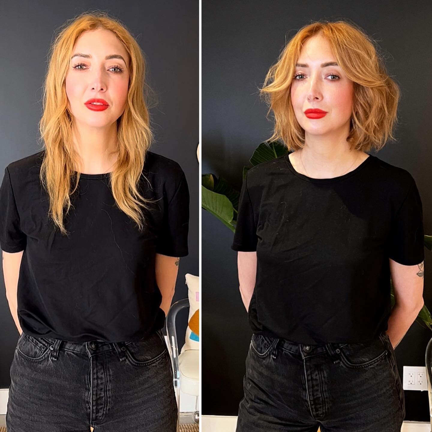 Ashley🖤 It was time for a change &amp; damn does it look good on her! The catalyst was some unhealthy inches that needed to come off&hellip; now it&rsquo;s super healthy &amp; full! Such a babe either way

Styled using @gmreverie Mare+Rake

#sfhair 