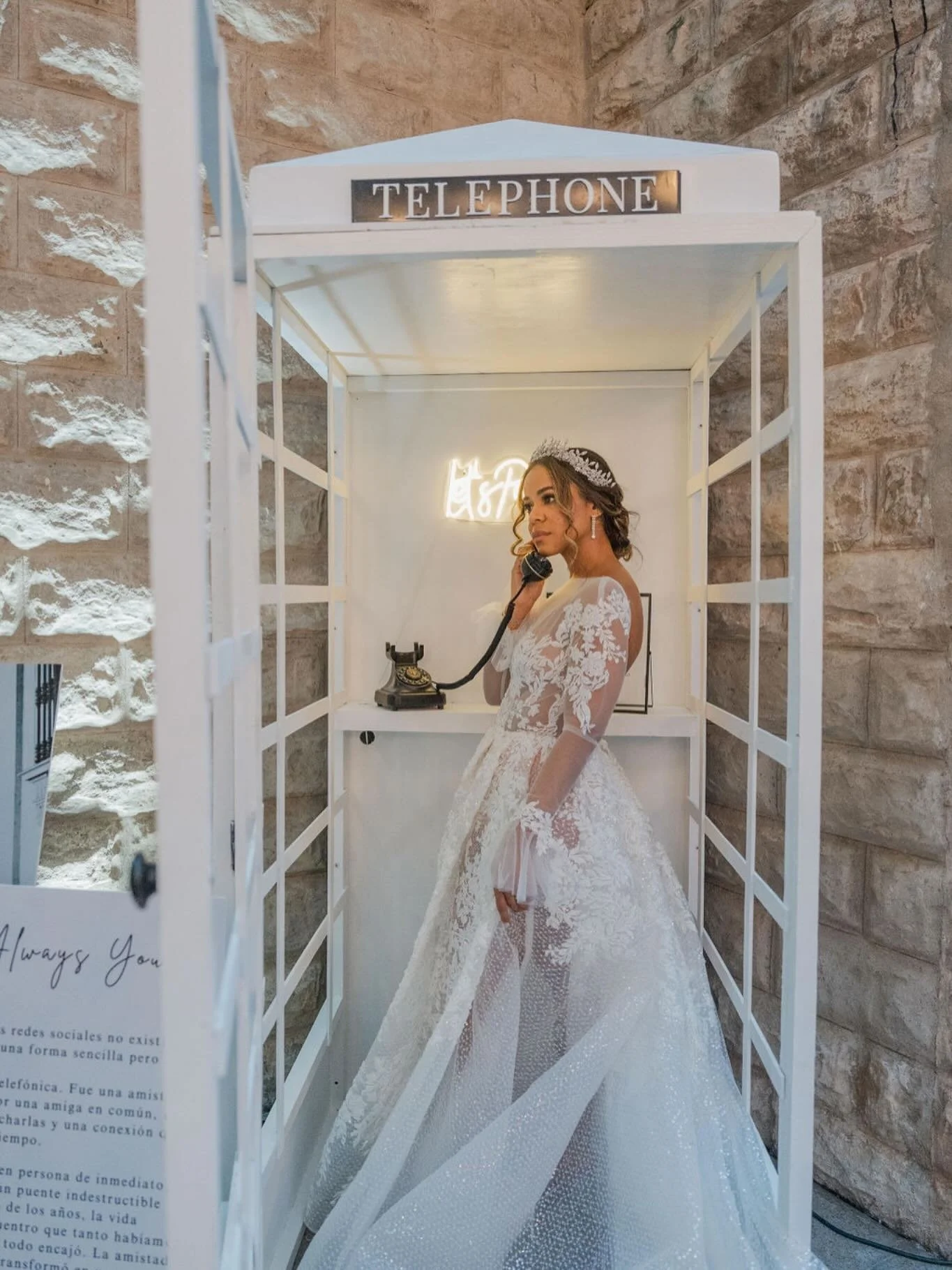 β¨ Because every detail tells a story β¨
From a private phone booth for heartfelt messages to a custom-designed bridal look, we curate experiences where every moment feels cinematic.
As destination event planners, our role goes far beyond logistics.