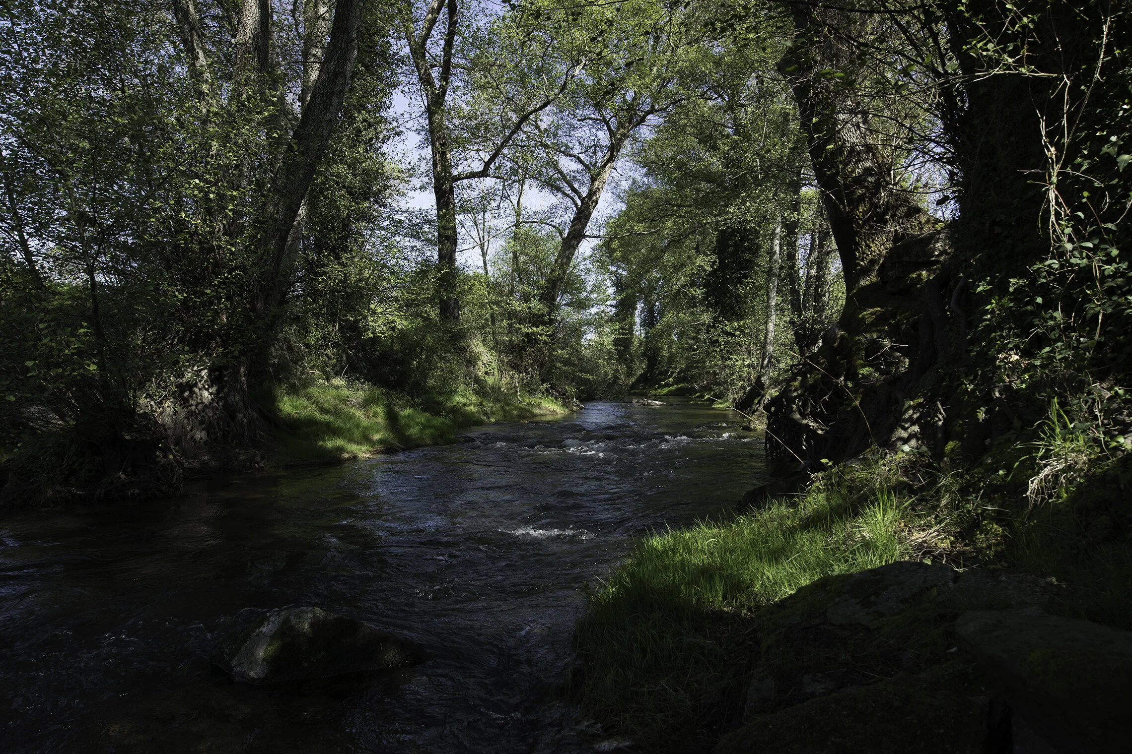 Ribeira de Peraboa na Quinta do Alcada