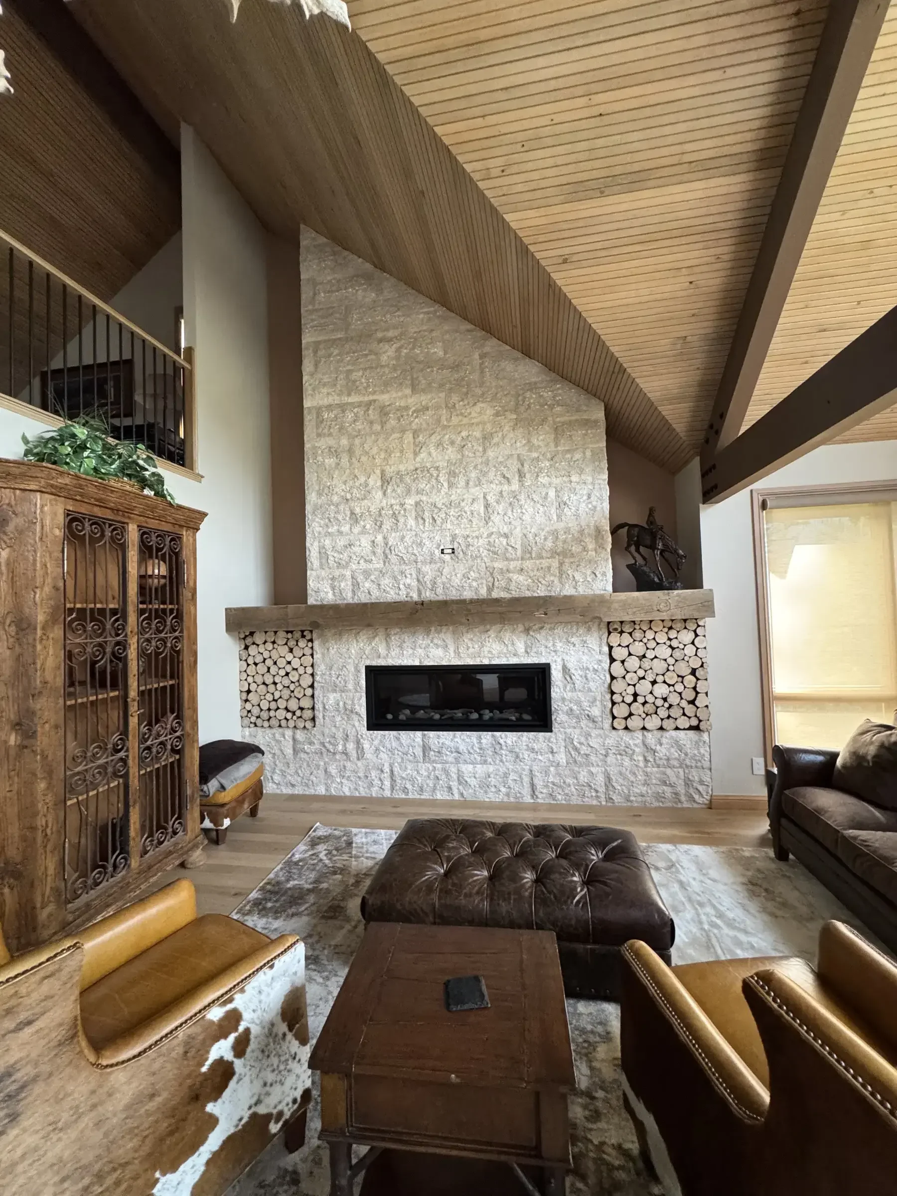 A Custom Fireplace Transformation in Summit County
