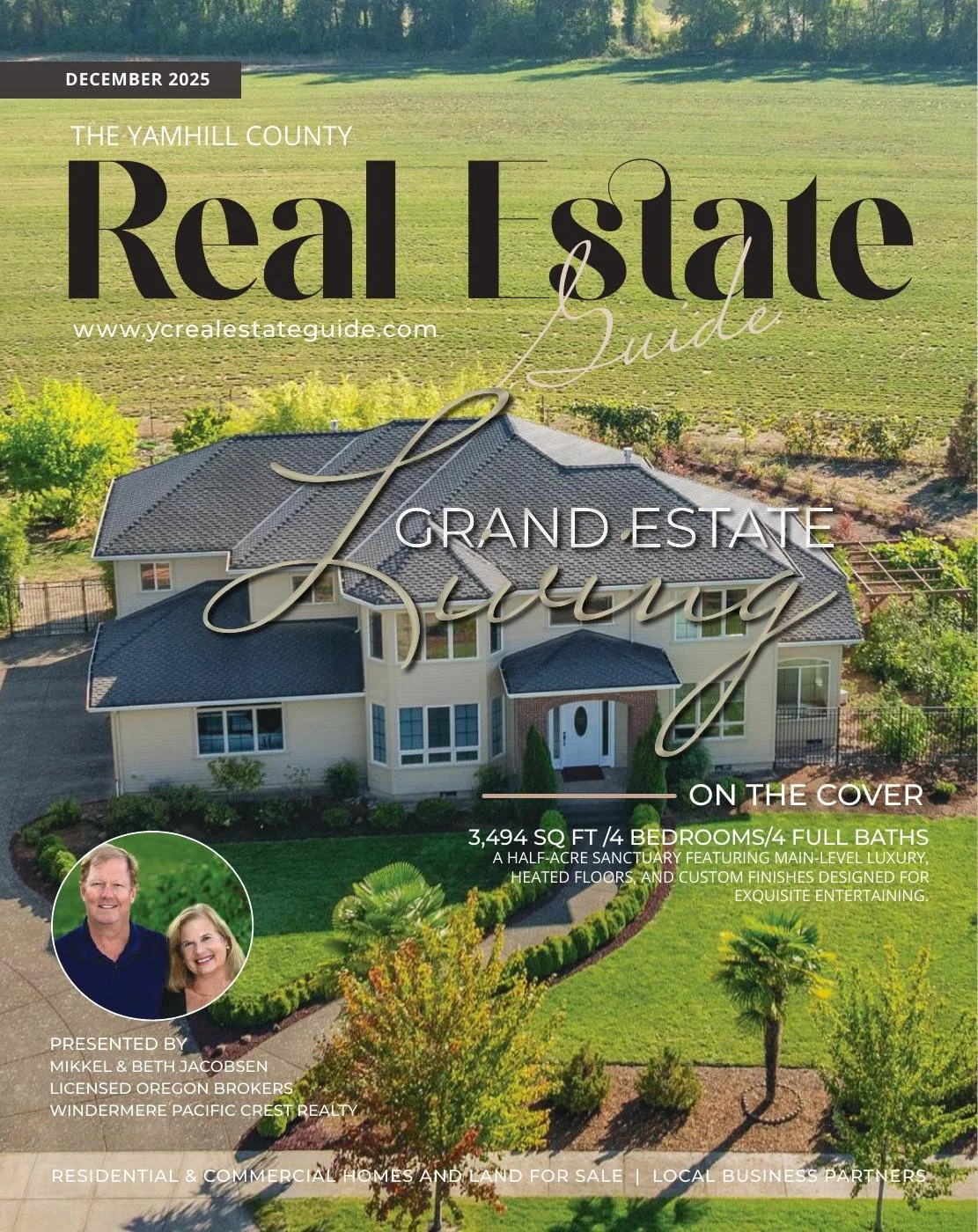 Yamhill County Real Estate Guide: December 2025 Edition Features Stunning Properties &amp; Thriving Local Business Scene