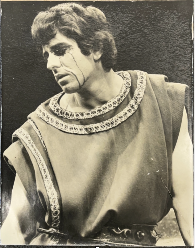 John Orcsik as Oedipus