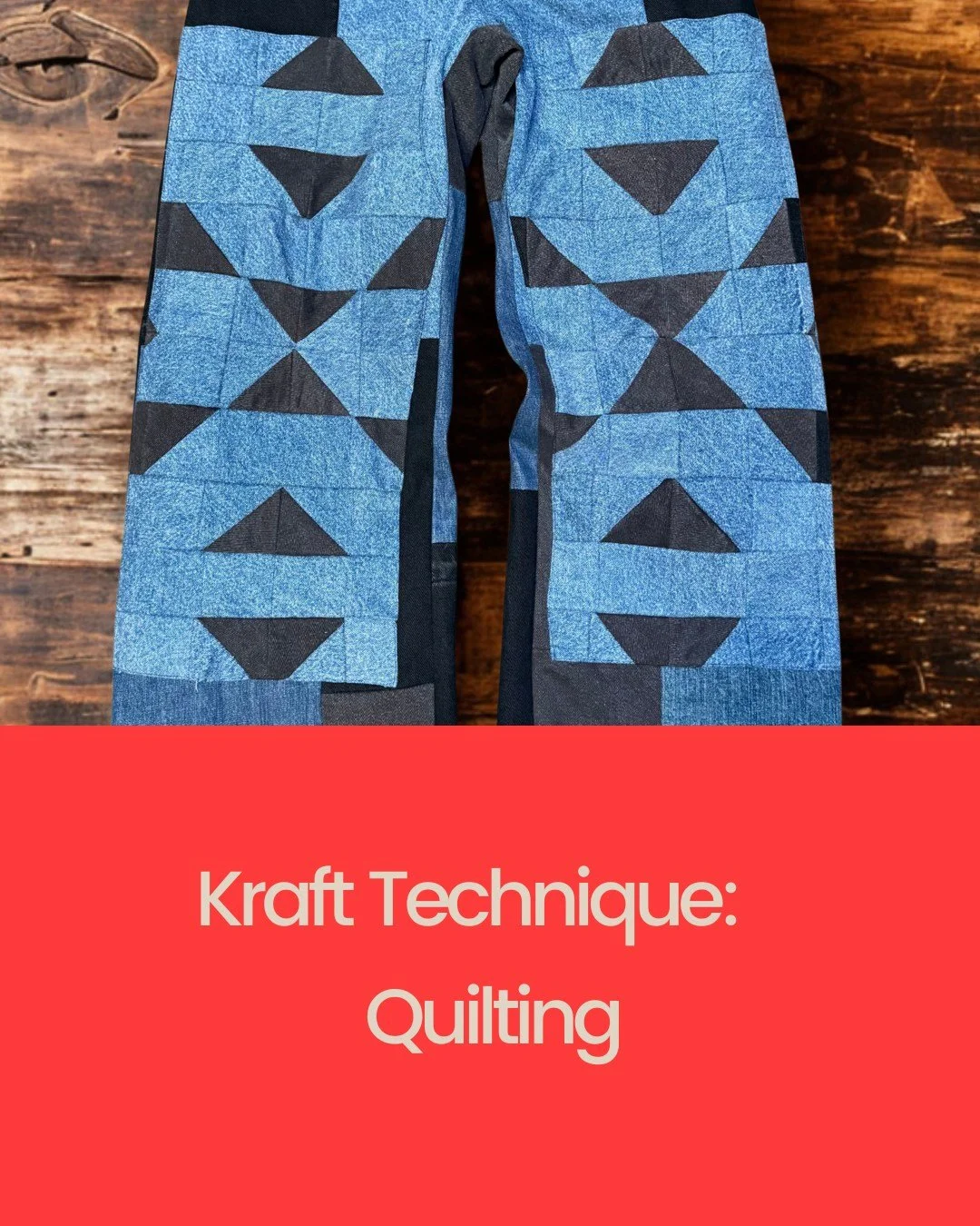 We have officially entered our quilting era - obsessed!
Mixed media #2- 
Kraft Klub is all about exploring ways to reuse and rework discarded textiles and clothing into something worth cherishing. A way to push craft techniques in textiles and rethi
