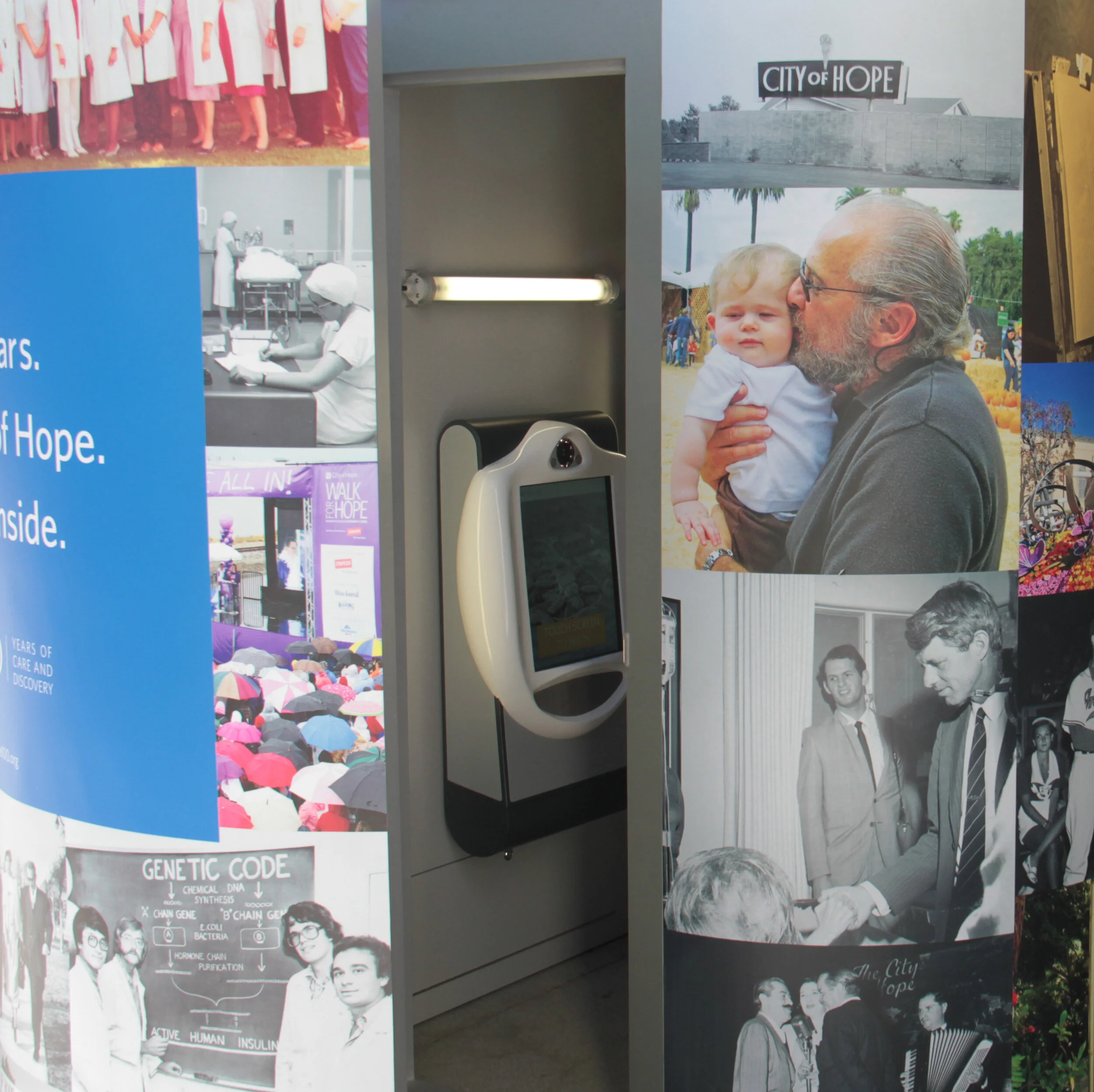  City of Hope centennial video booth 