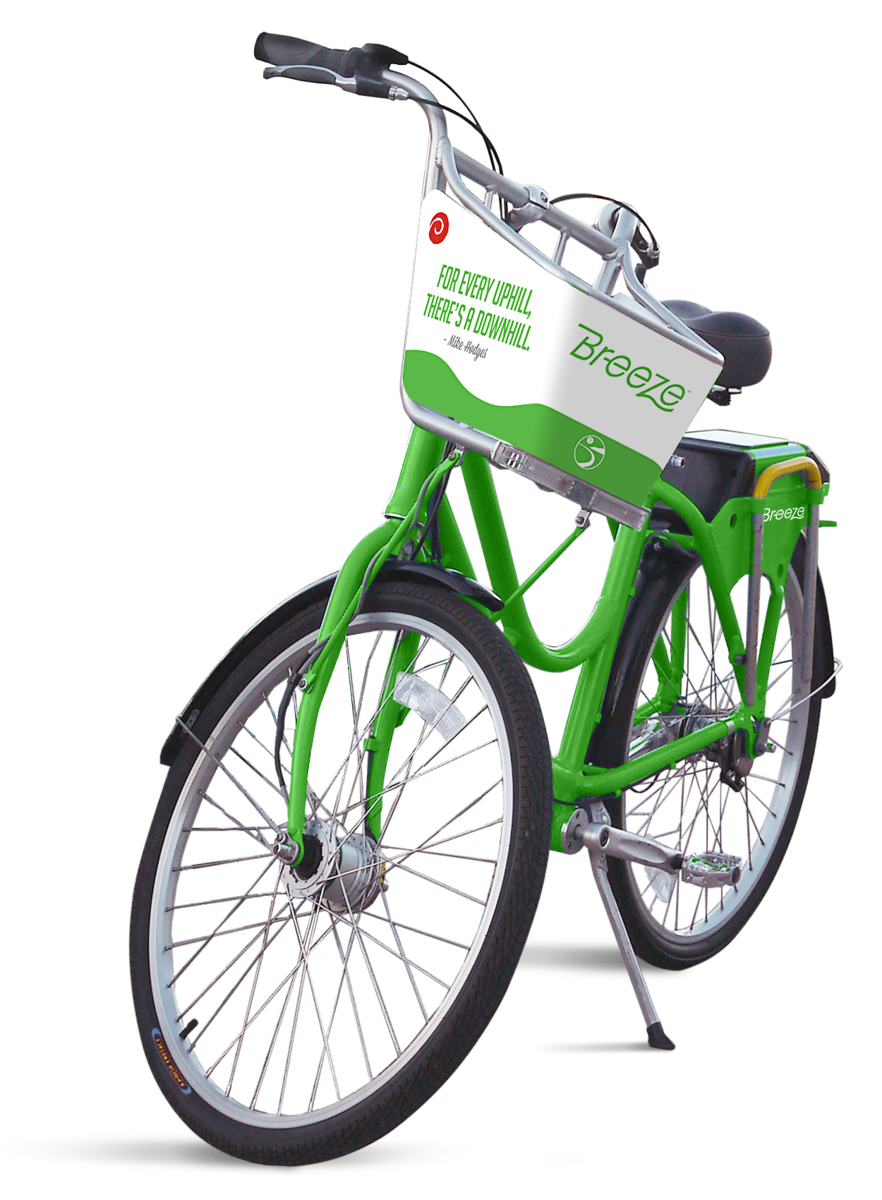  Santa Monica bike share bike design and basket slogans 