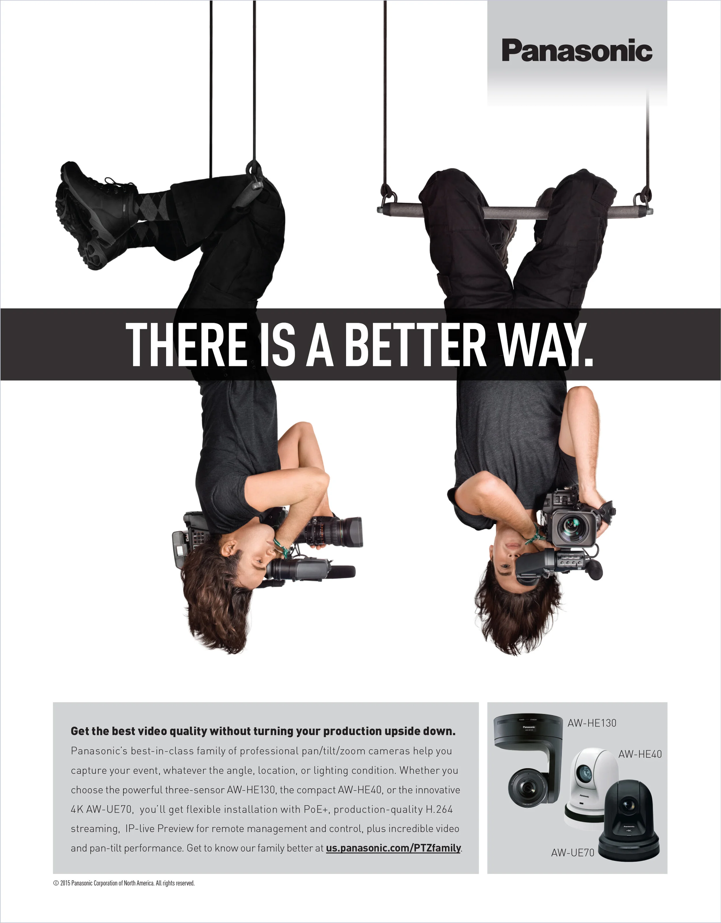  Panasonic, “Pan/Tilt/Zoom” camera print ad 