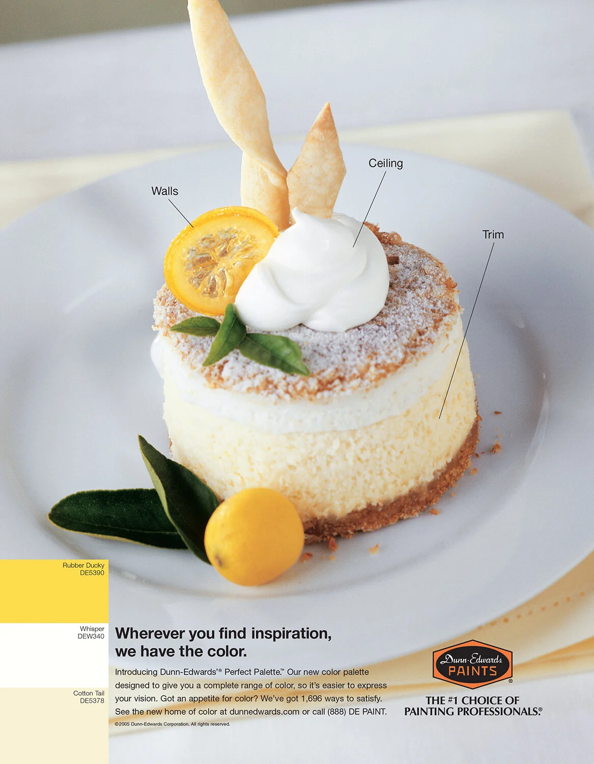  Dunn-Edwards Paints consumer print ad, “Inspiration” 