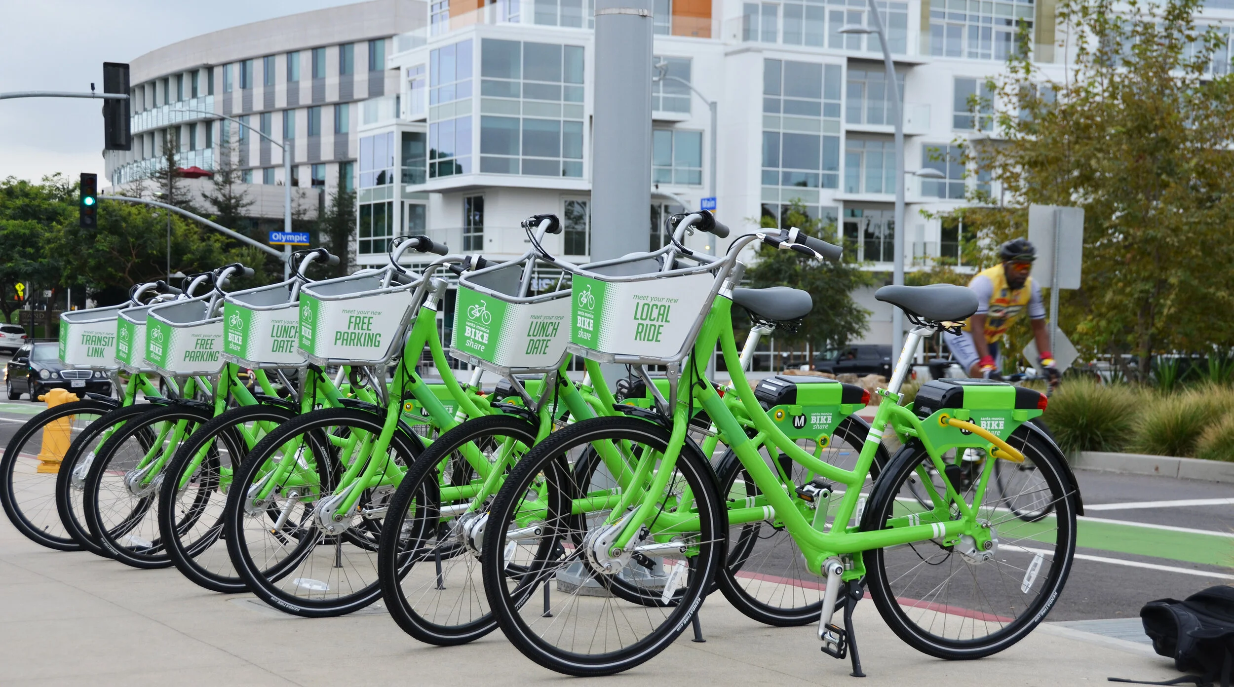  Santa Monica bike share brand identity 