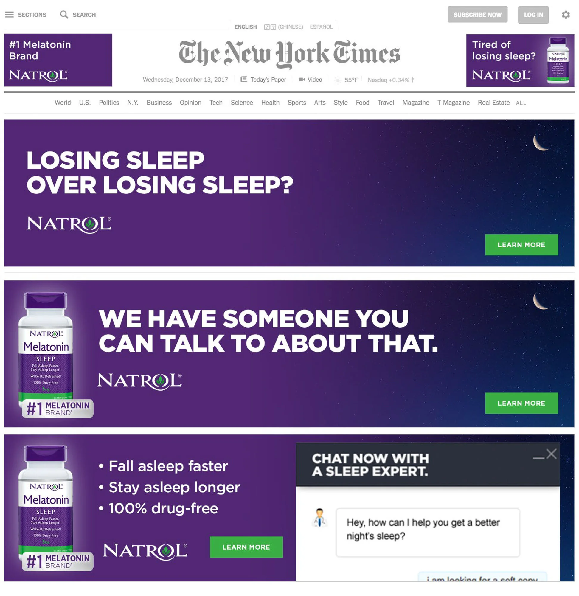  NY Times rich media unit inviting readers to talk to the experts 