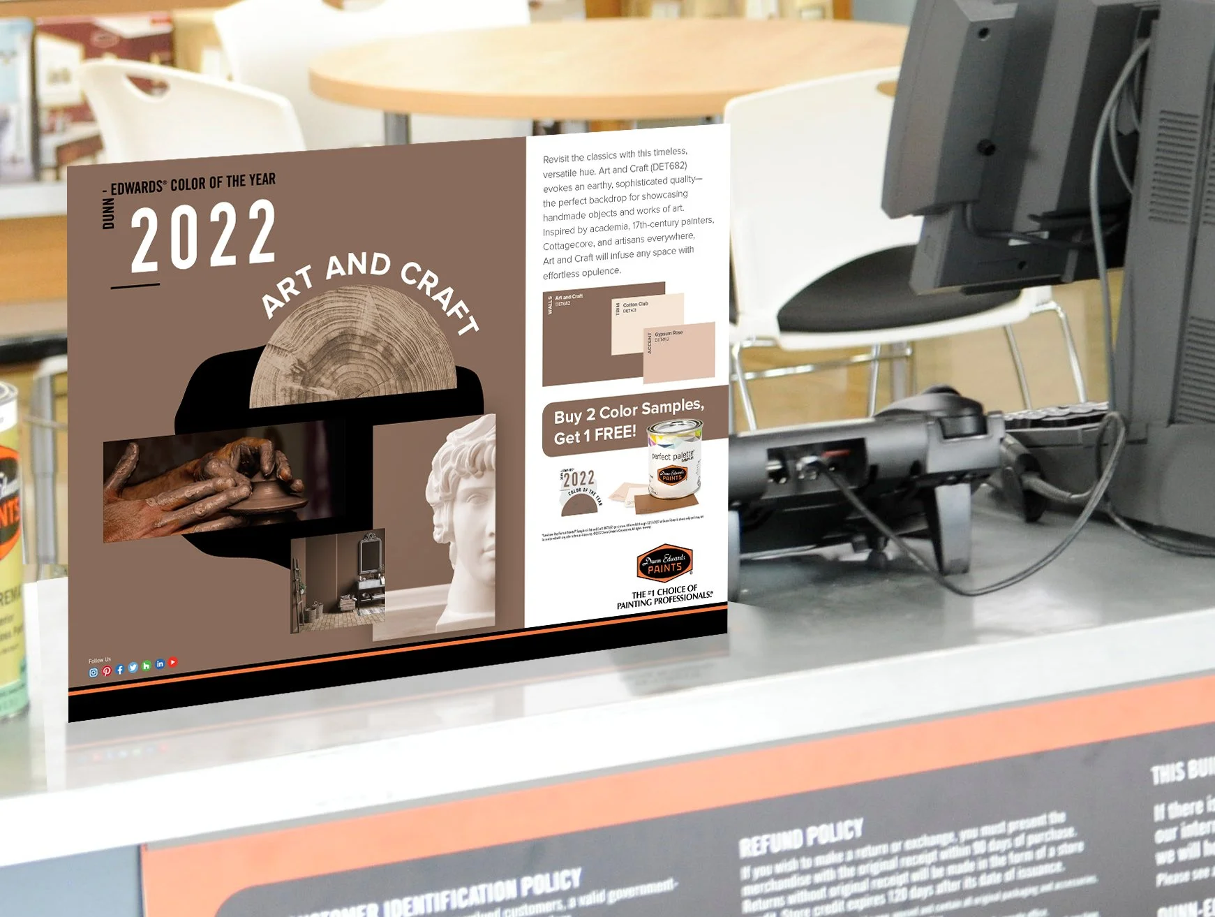  In-Store Counter Card 