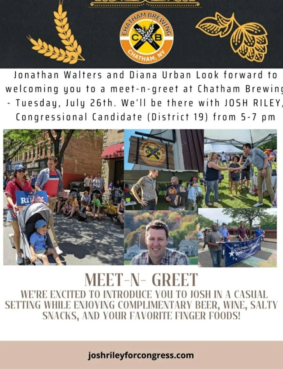 Josh Riley Meet and Greet