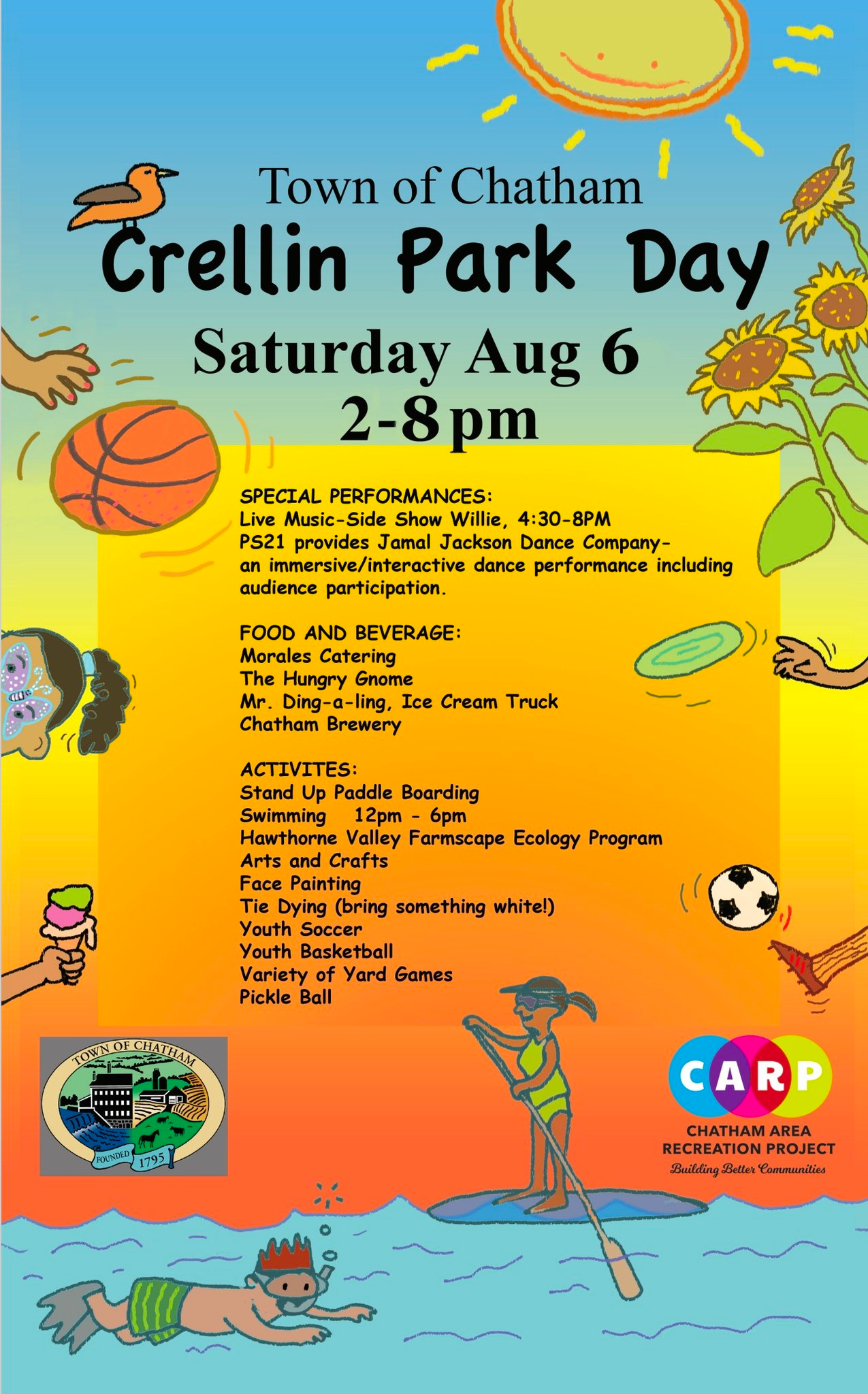 Crellin Park Day, Aug 6