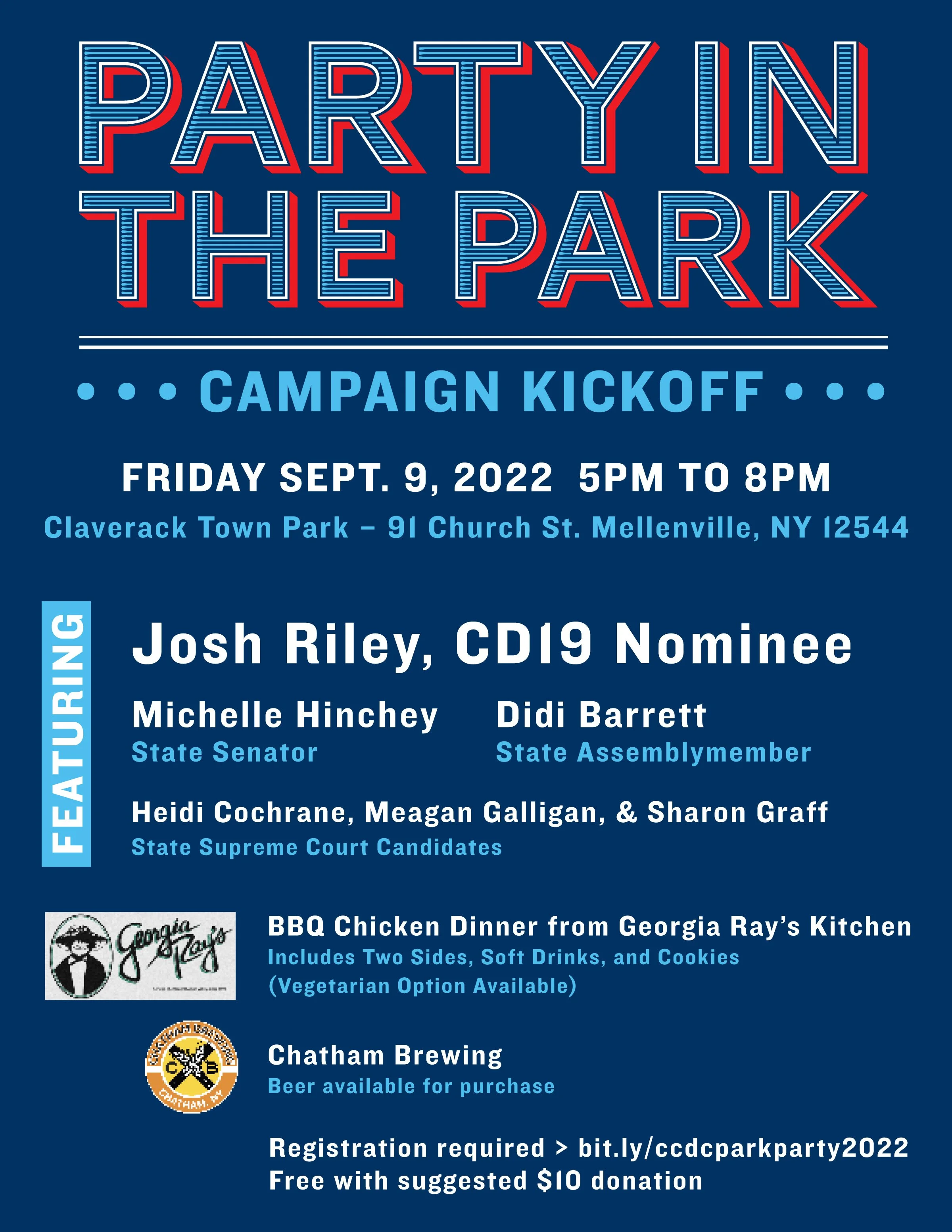 Columbia County Dems Picnic: Party in the Park