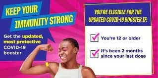 Covid-19 bivalent booster available from Health Dept. and local pharmacies