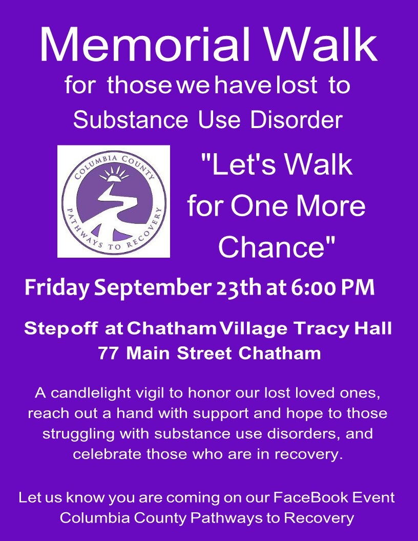 Silent Vigil for Overdose Victims