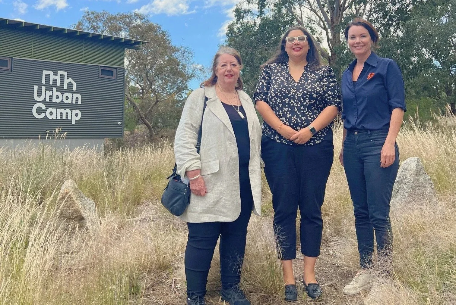 Local MP Sheena Watt visits Urban Camp