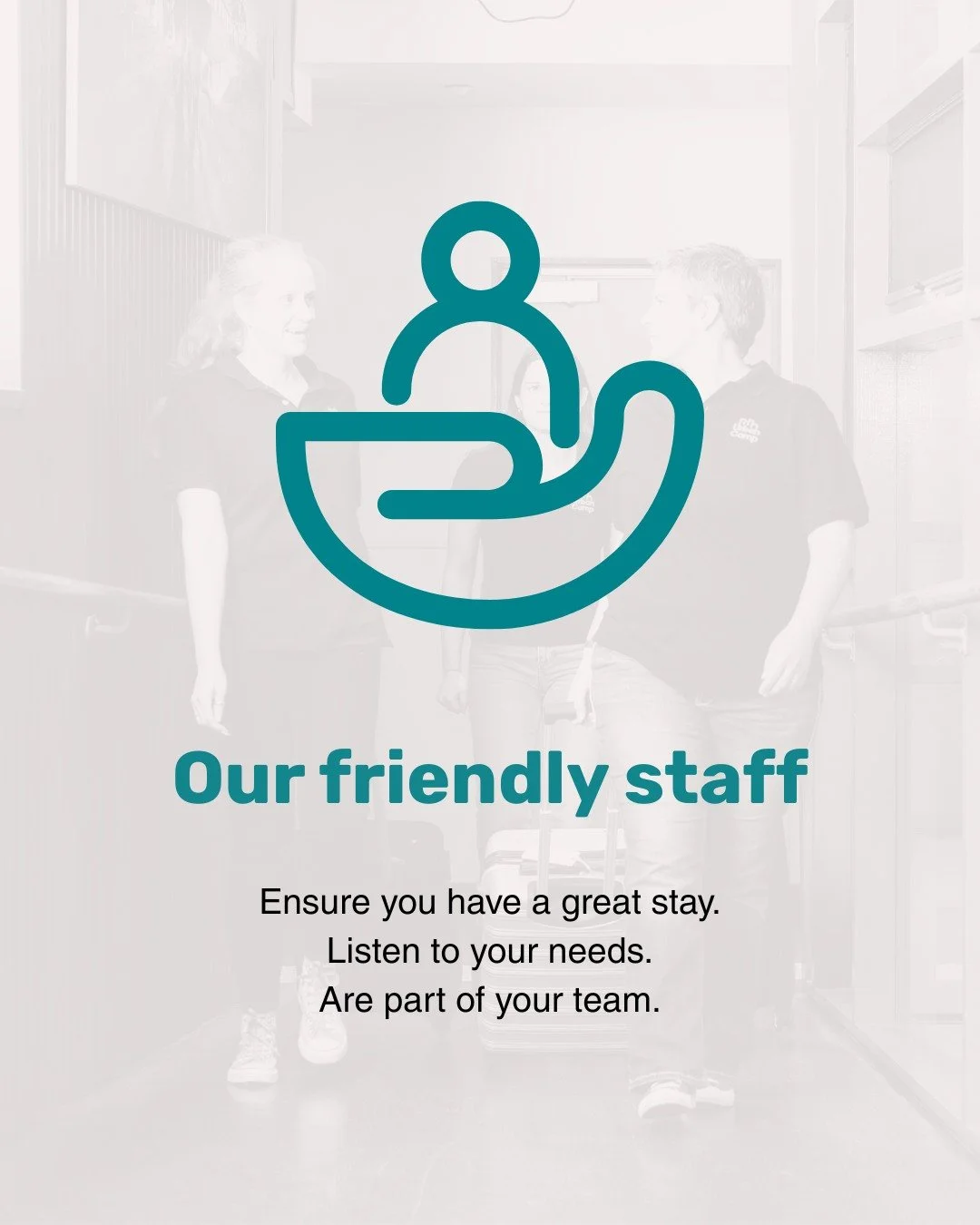 Our friendly staff ensure you have a great stay at Urban Camp. They listen to your needs and are part of your team. Reach out for assistance with your camp, on 03 9328 2818 or admin@urbancamp.org.au. #schoolcamp #urbancamp #melbournecamp #citycamp
