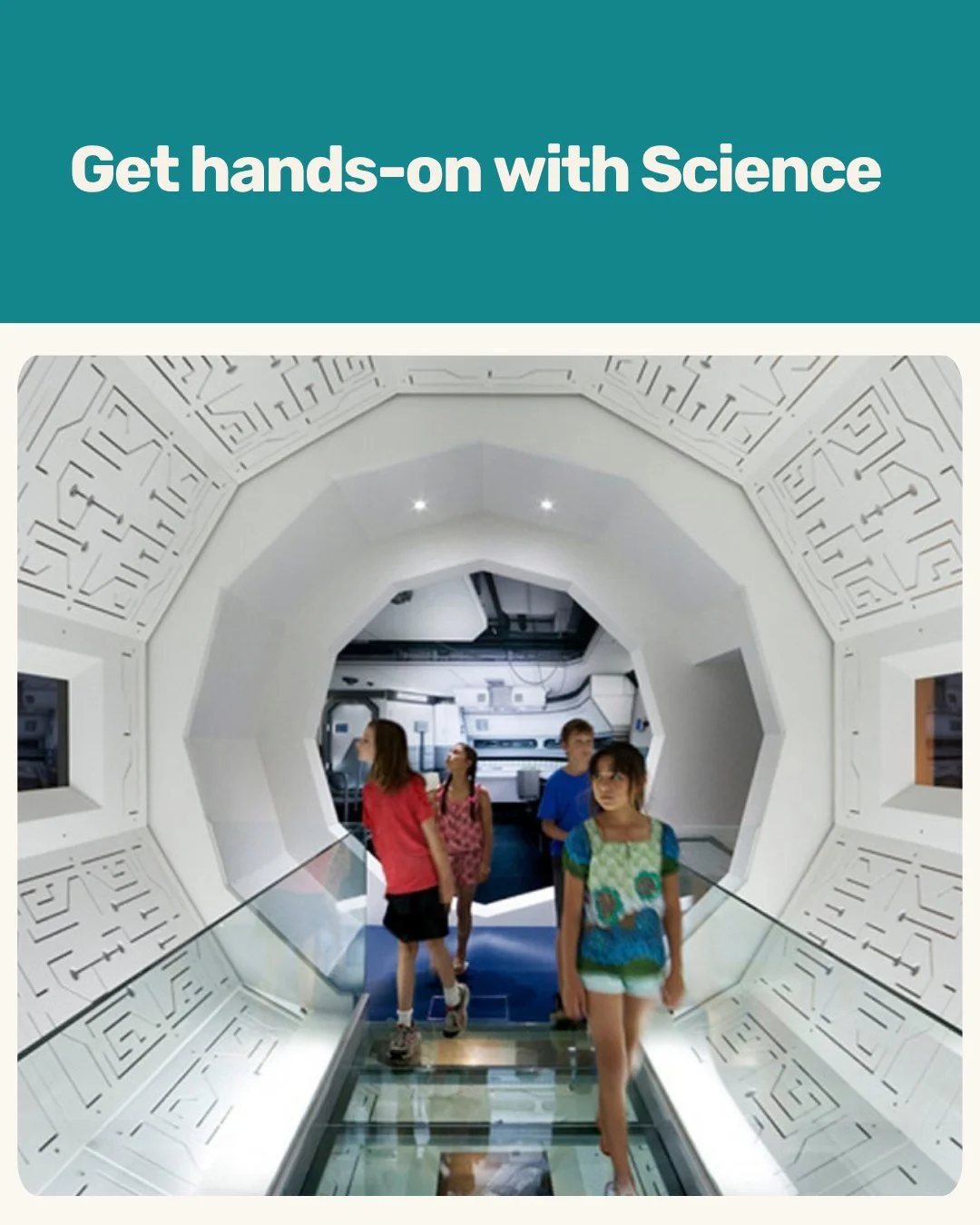 What happens when students can test an idea instead of just reading about it? 🔬
At Scienceworks, your students can learn from interactive exhibitions, the Melbourne Planetarium or see a Lightning show. Scienceworks is one of the experiences our prog
